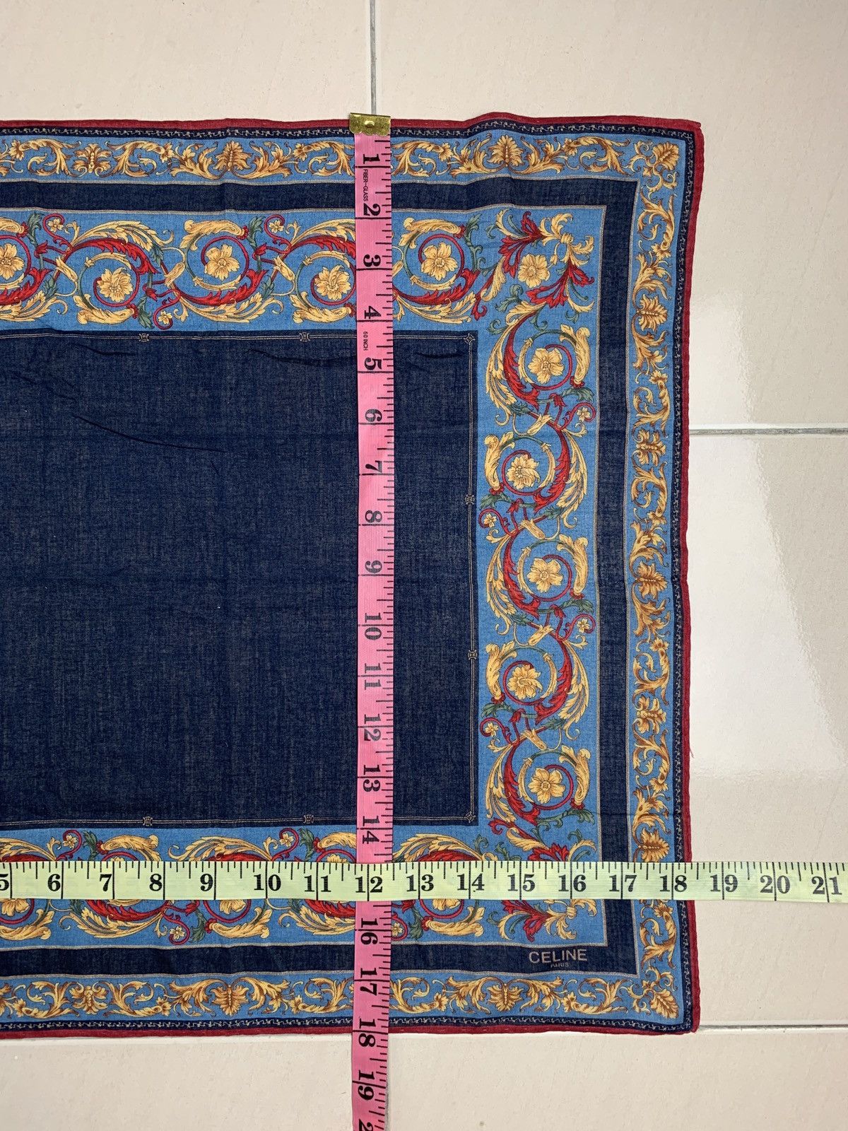 Designer Celine Handkerchief Pocketsquares Size ONE SIZE - 8 Thumbnail