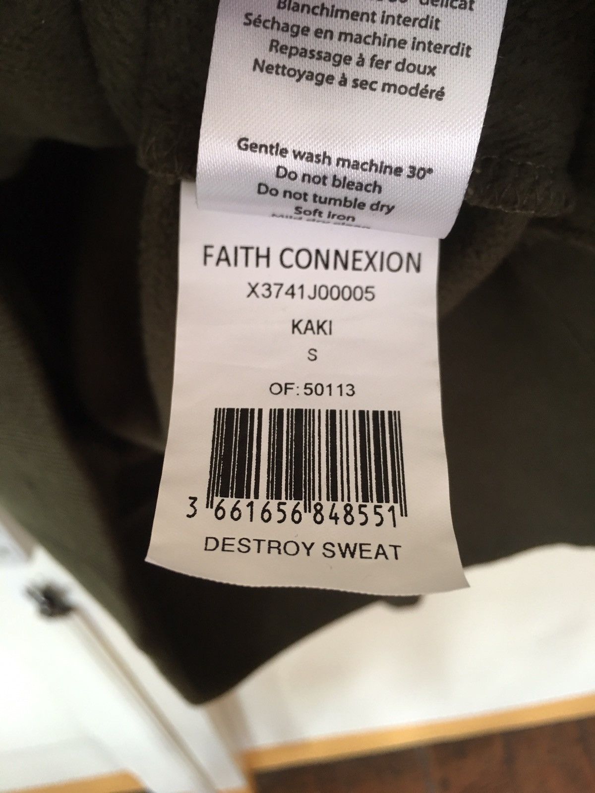 Faith Connexion Faith Connexion distressed sweater Size US S / EU 44-46 / 1 - 5 Thumbnail