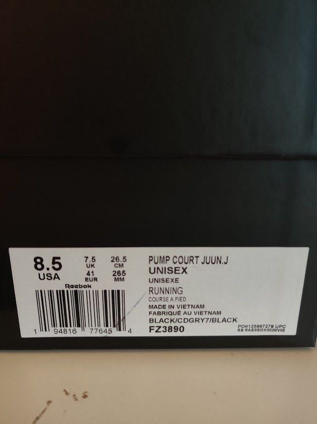Juun.J × Reebok Reebok Pump Court Juun.J Size US 8.5 / EU 41-42 - 6 Thumbnail