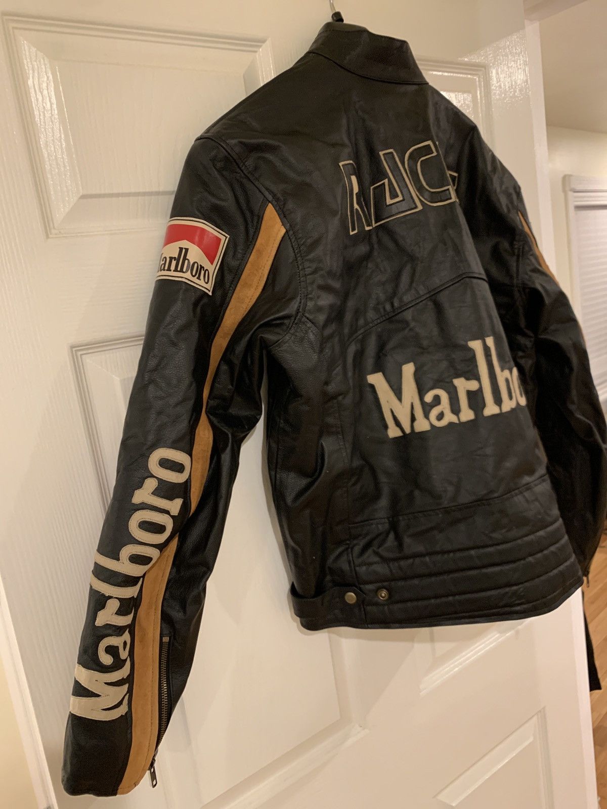 Marlboro Classics Classic Marlboro race car leather jacket Size US XXL / EU 58 / 5 - 6 Thumbnail
