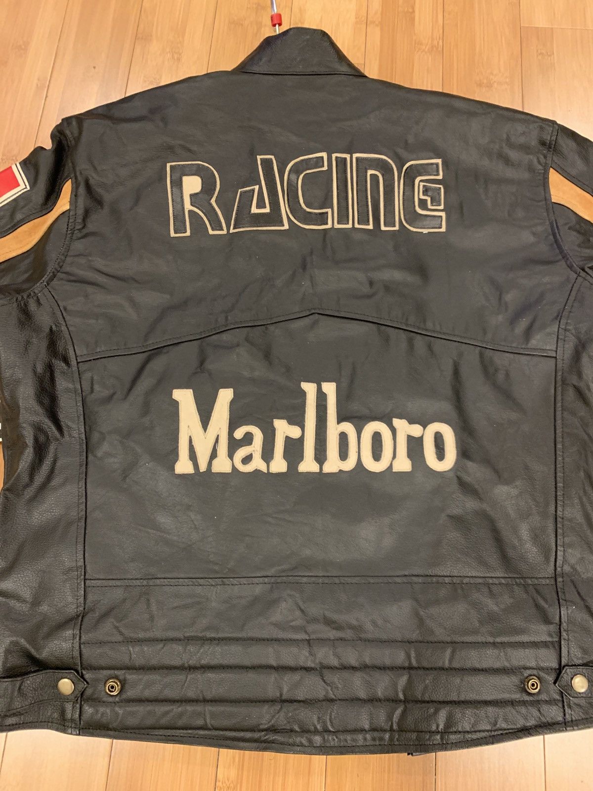 Marlboro Classics Classic Marlboro race car leather jacket Size US XXL / EU 58 / 5 - 3 Thumbnail