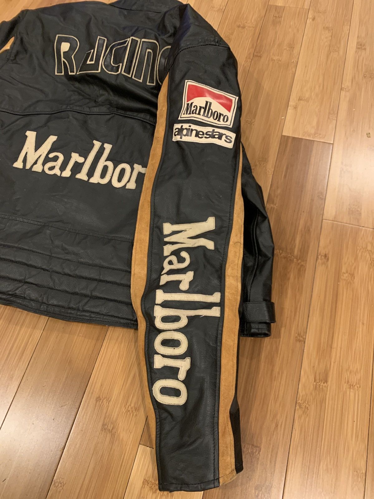 Marlboro Classics Classic Marlboro race car leather jacket Size US XXL / EU 58 / 5 - 2 Thumbnail