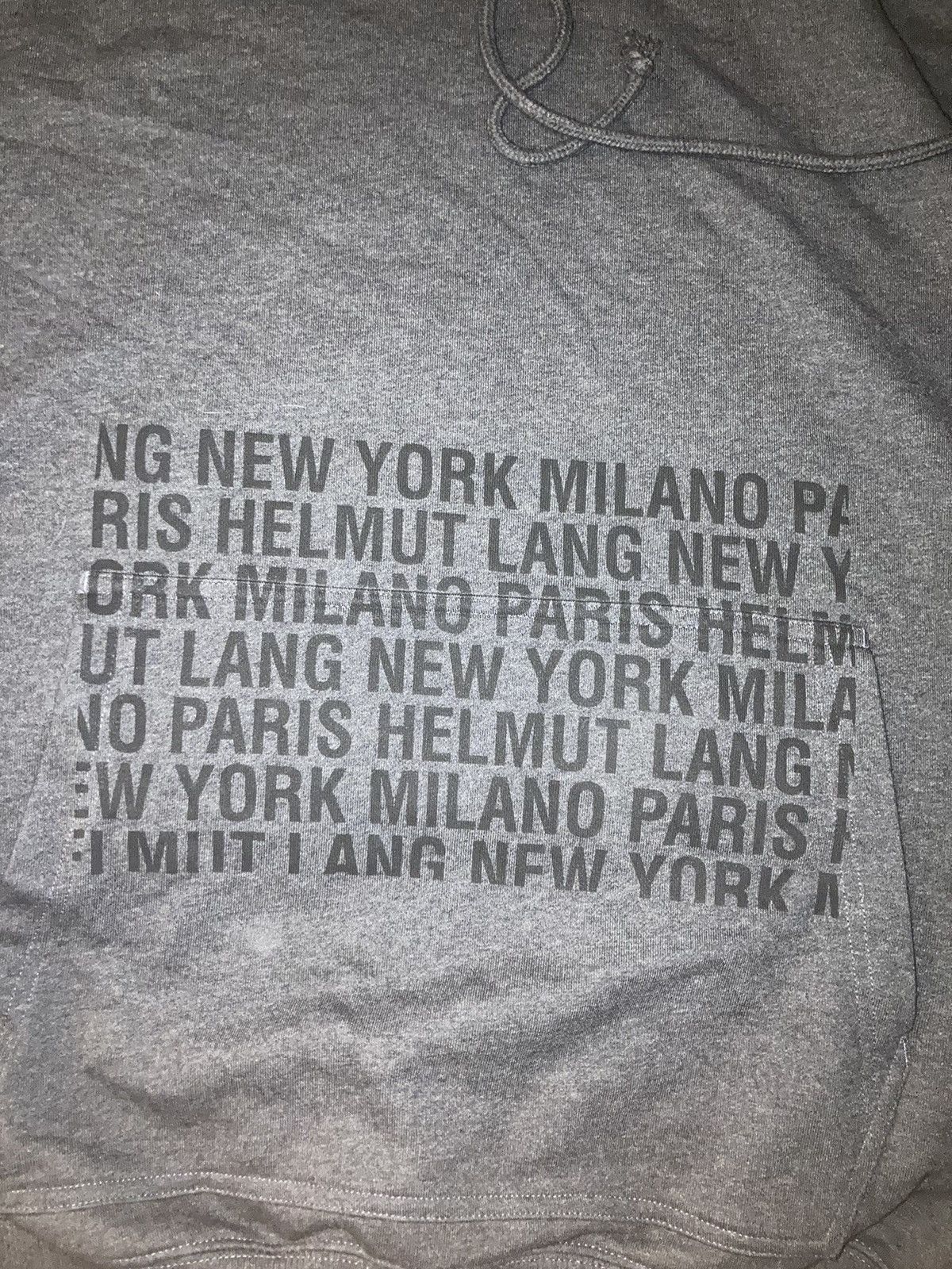 Designer × Helmut Lang × Other Helmut lang box logo hoodie size XL Size US XL / EU 56 / 4 - 2 Thumbnail