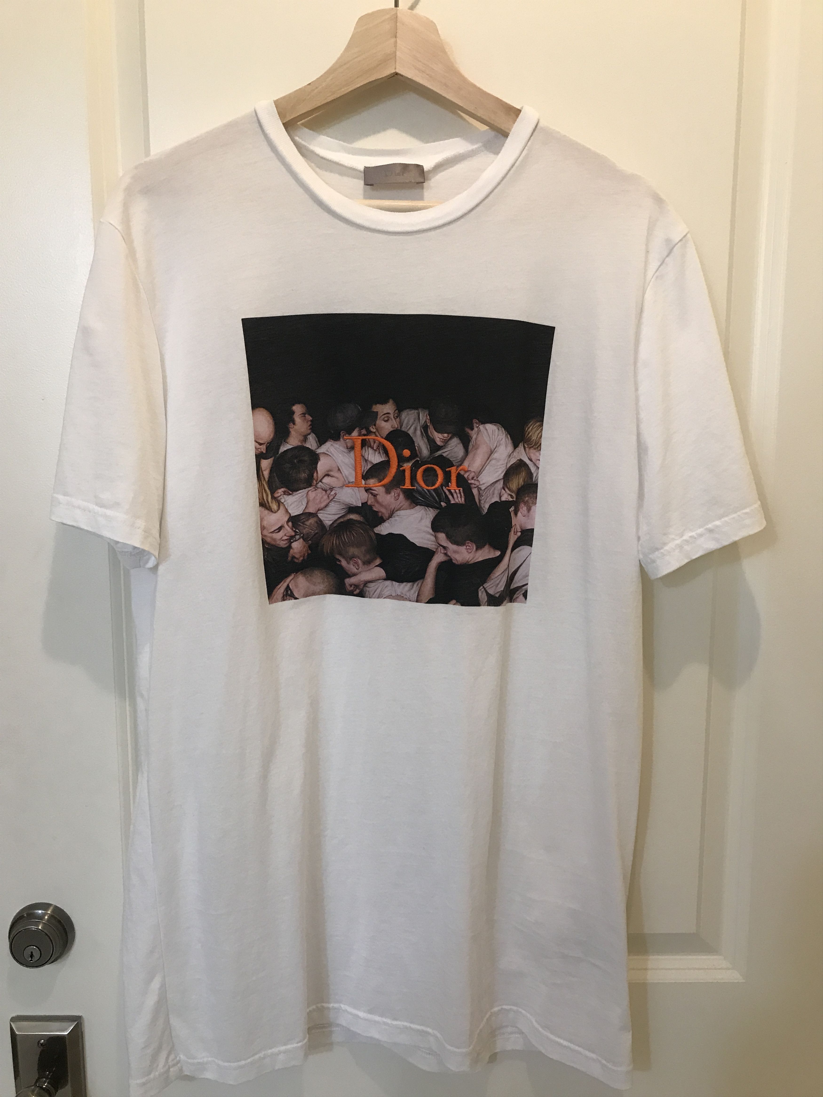 Dior Dan Witz Print Logo T shirt Grailed