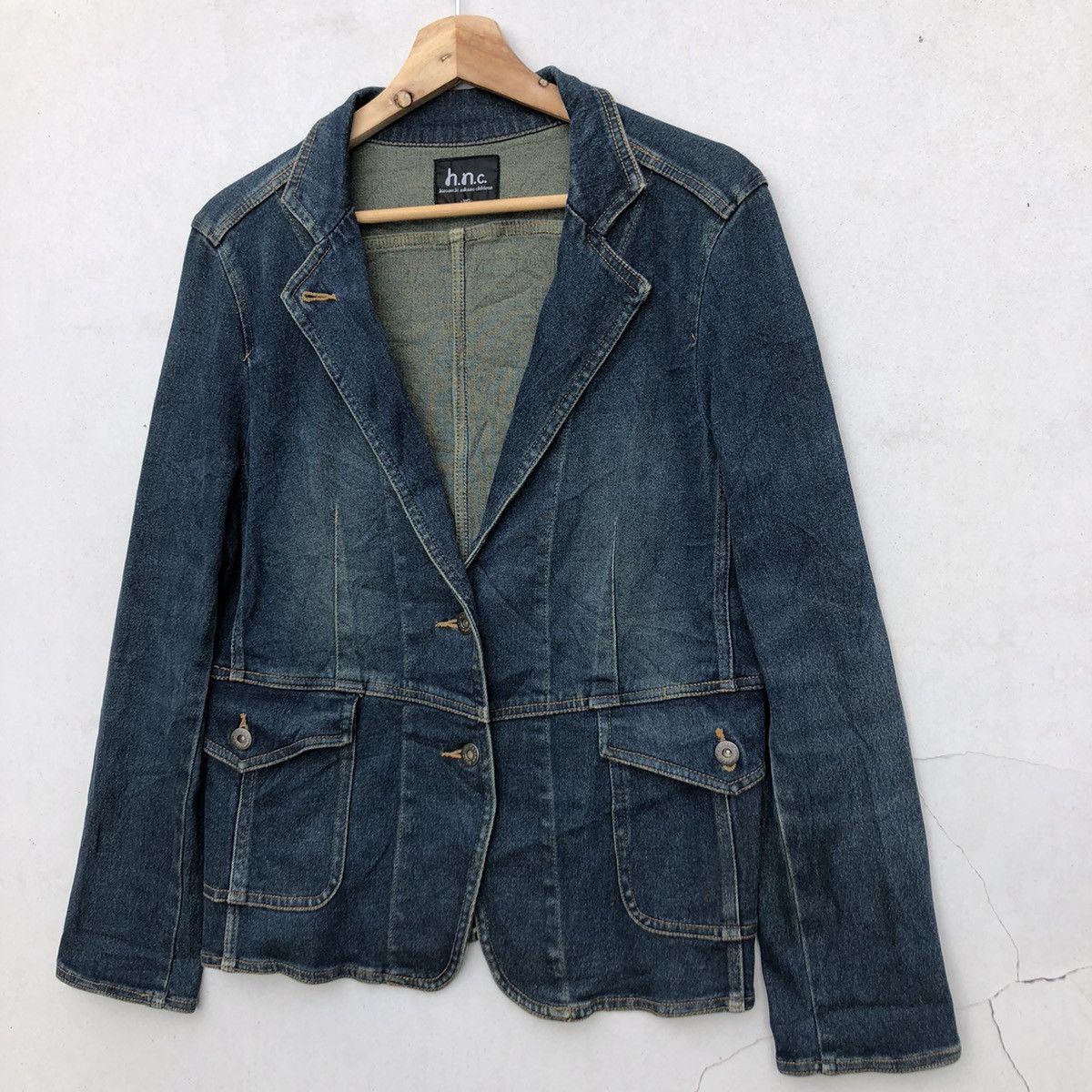 Japanese Brand 🔥Accept Binding Offer🔥 Hiromichi Nakano Denim Jackets Size XS / US 0-2 / IT 36-38 - 5 Thumbnail