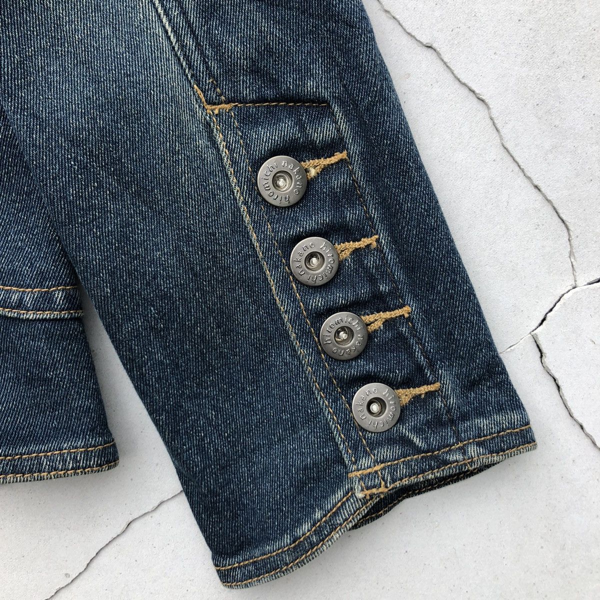 Japanese Brand 🔥Accept Binding Offer🔥 Hiromichi Nakano Denim Jackets Size XS / US 0-2 / IT 36-38 - 11 Thumbnail