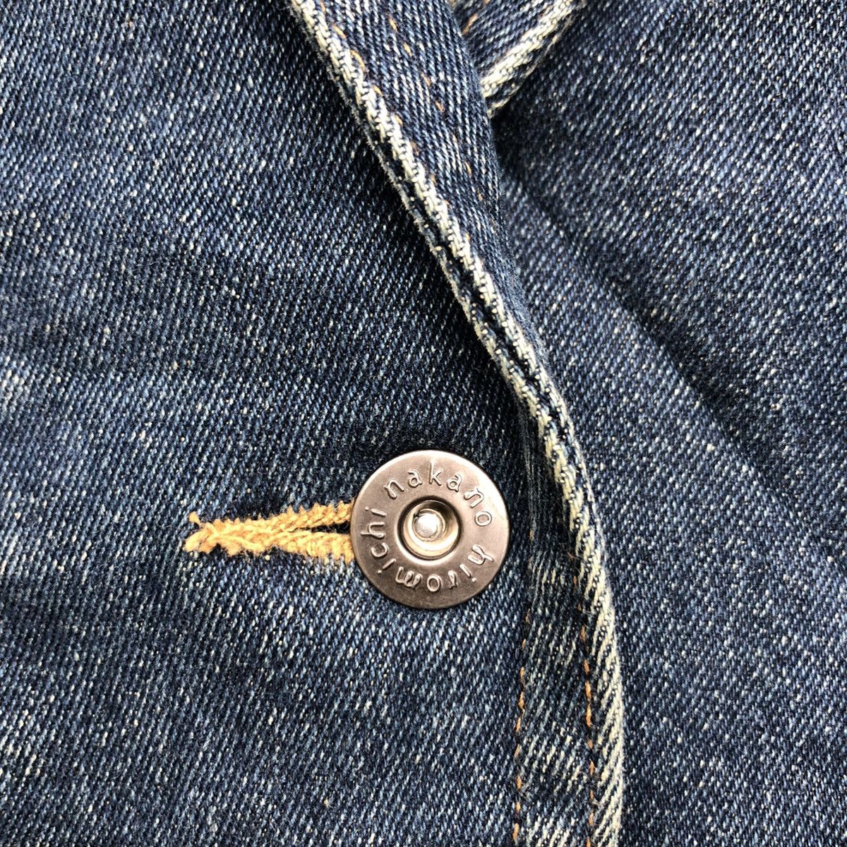 Japanese Brand 🔥Accept Binding Offer🔥 Hiromichi Nakano Denim Jackets Size XS / US 0-2 / IT 36-38 - 7 Thumbnail