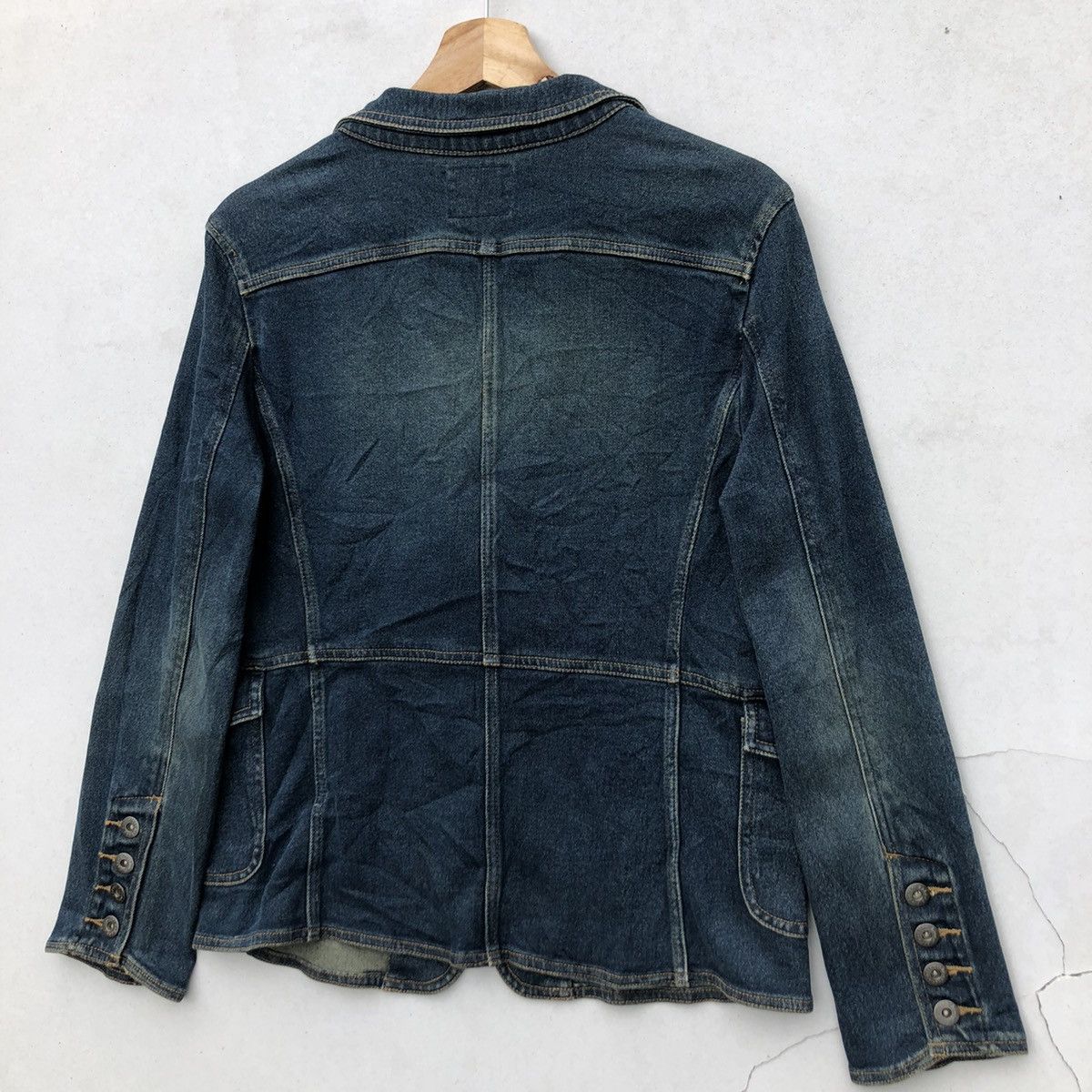 Japanese Brand 🔥Accept Binding Offer🔥 Hiromichi Nakano Denim Jackets Size XS / US 0-2 / IT 36-38 - 6 Thumbnail