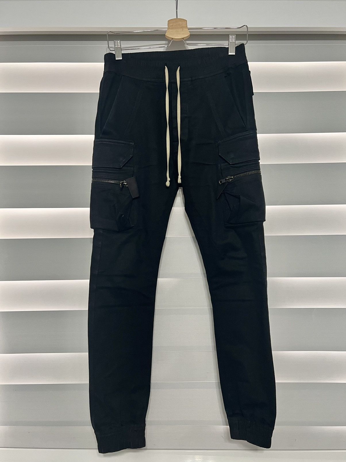 Rick Owens Rick Owens FW16 Mastadon Denim Cargo Jogger Pants Sz 46