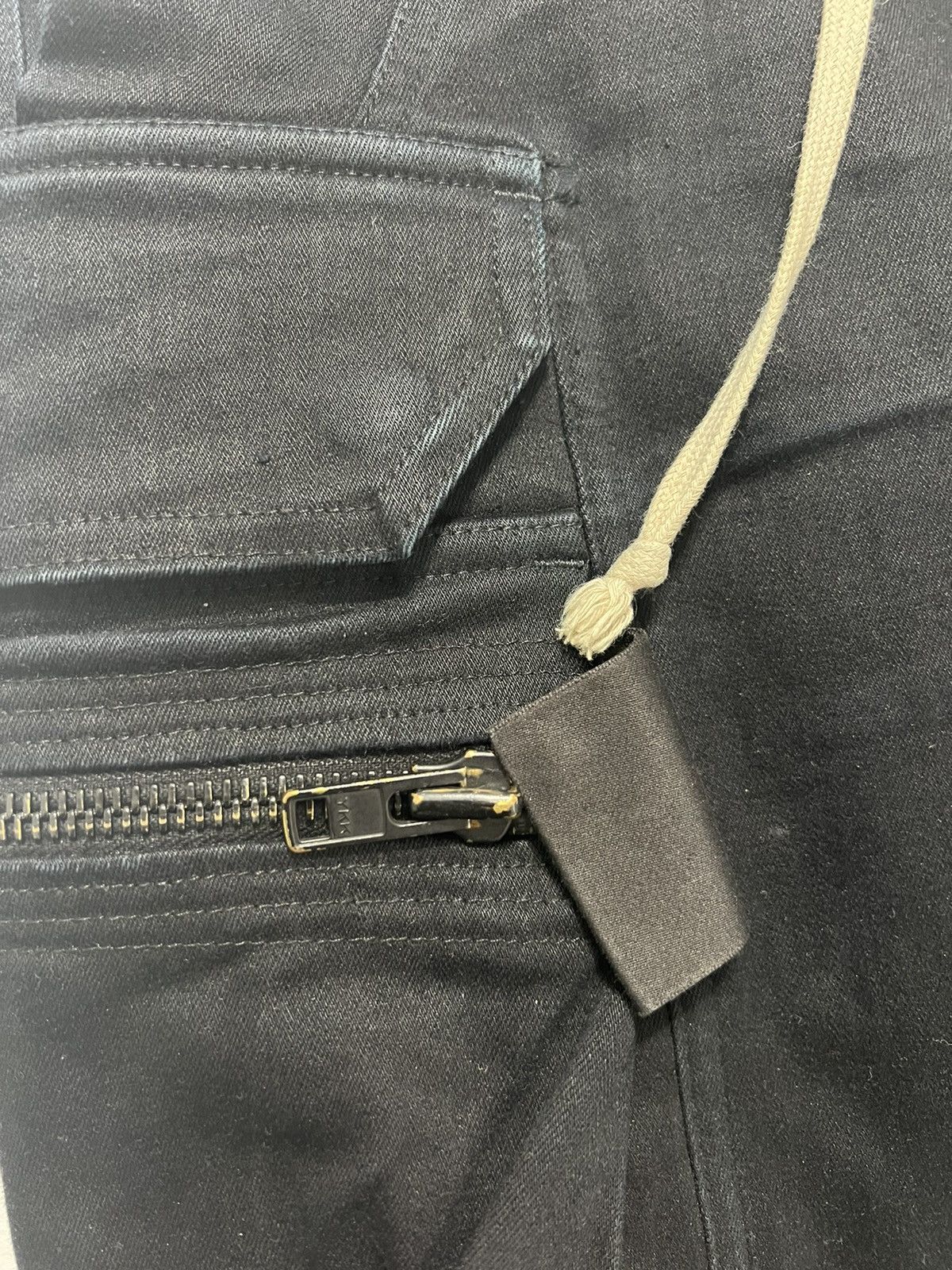 Rick Owens Rick Owens FW16 Mastodon Denim Cargo Jogger Pants Sz 46 Size US 30 / EU 46 - 3 Thumbnail