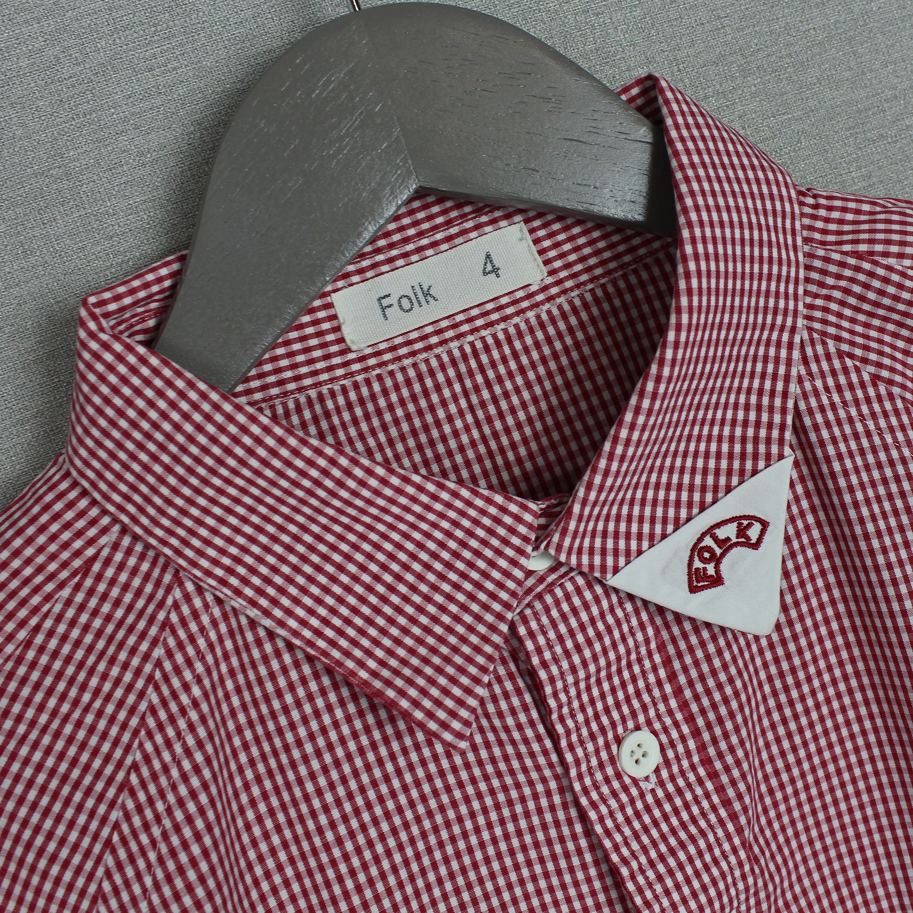 Folk Folk Red Striped Longsleeve Shirt Size M Size US M / EU 48-50 / 2 - 8 Thumbnail