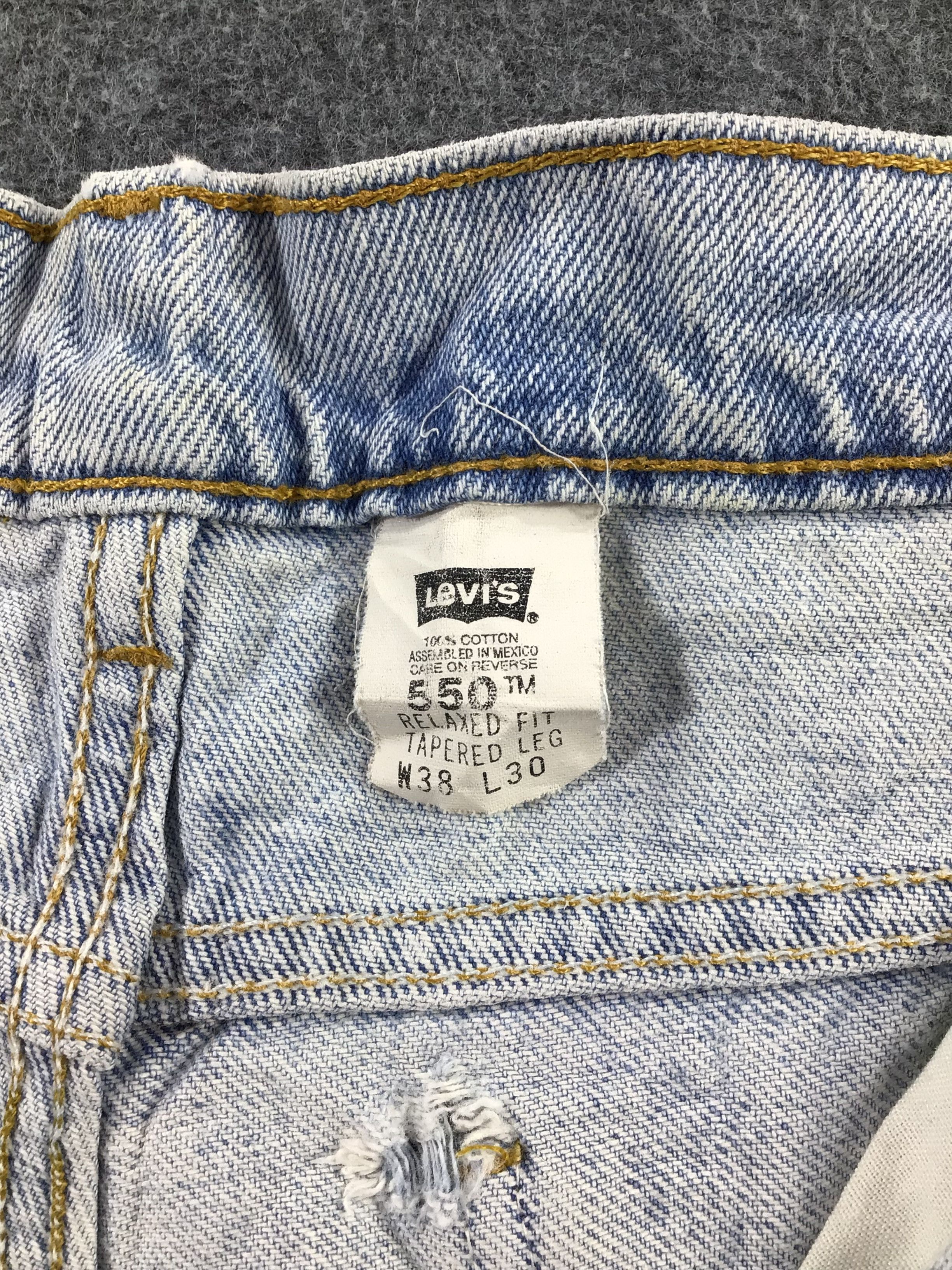 Levi's Vintage Levis Orange Tab Jeans Lot 550 -J786 Size US 36 / EU 52 - 10 Thumbnail