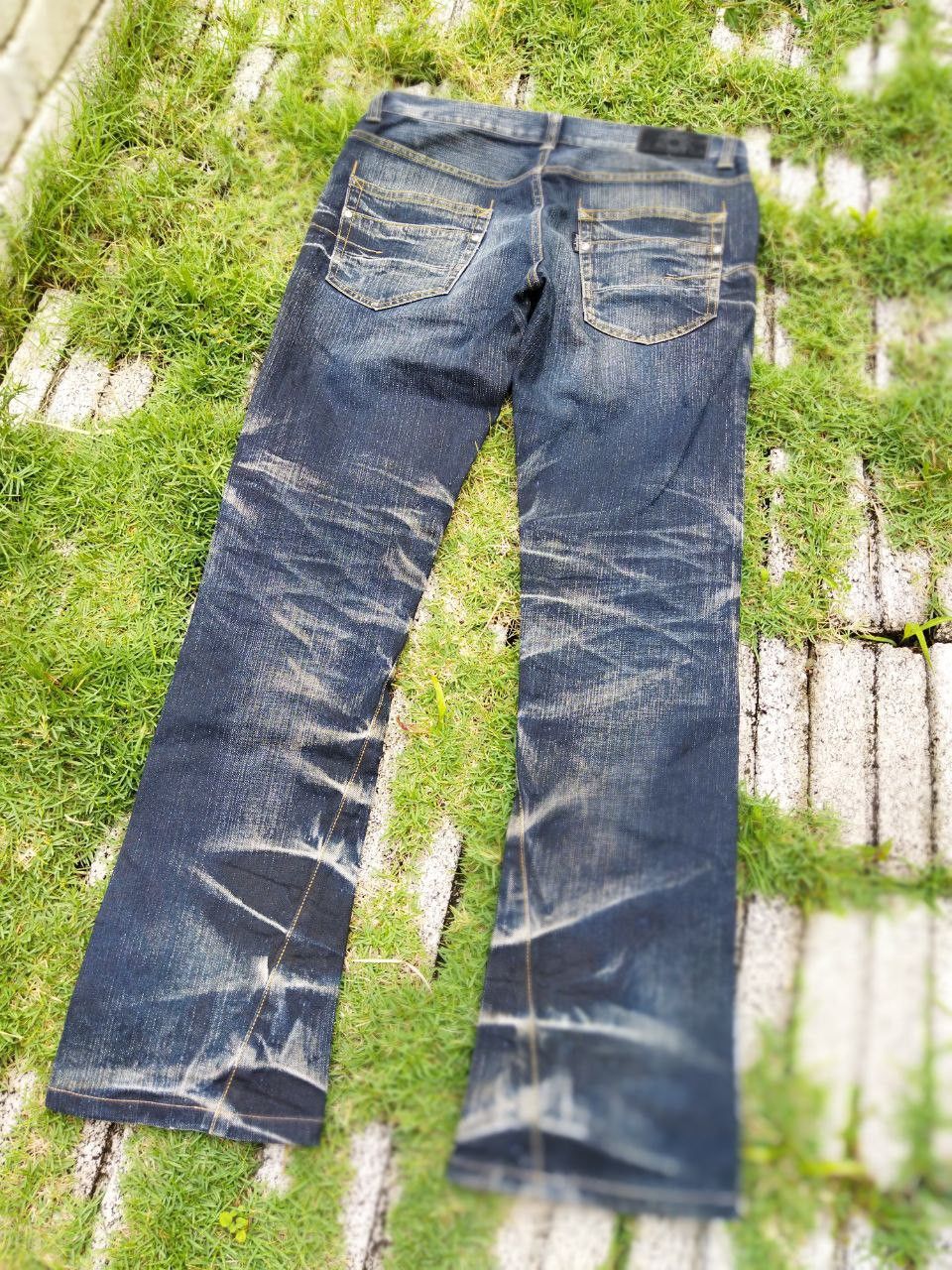 Tornado Mart Vintage Tornado Mart Japan Distressed Flared Jeans Size US 34 / EU 50 - 9 Thumbnail