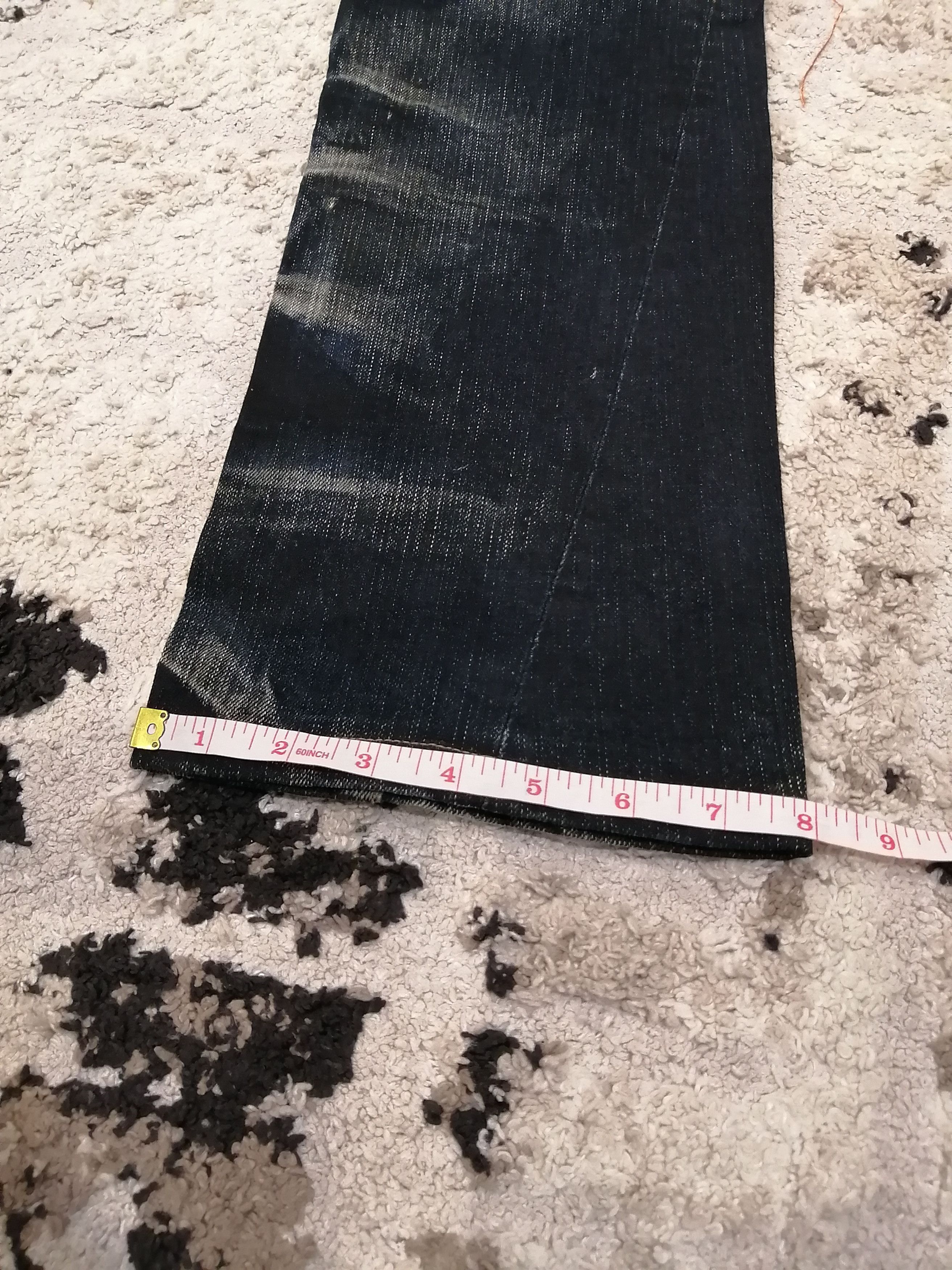 Tornado Mart Vintage Tornado Mart Japan Distressed Flared Jeans Size US 34 / EU 50 - 15 Thumbnail
