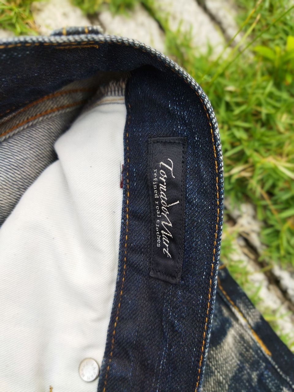 Tornado Mart Vintage Tornado Mart Japan Distressed Flared Jeans Size US 34 / EU 50 - 5 Thumbnail