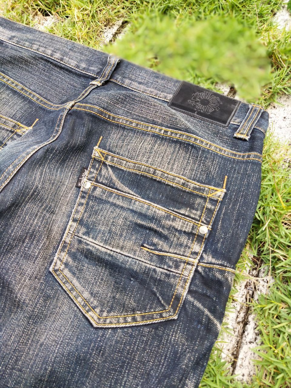 Tornado Mart Vintage Tornado Mart Japan Distressed Flared Jeans Size US 34 / EU 50 - 10 Thumbnail