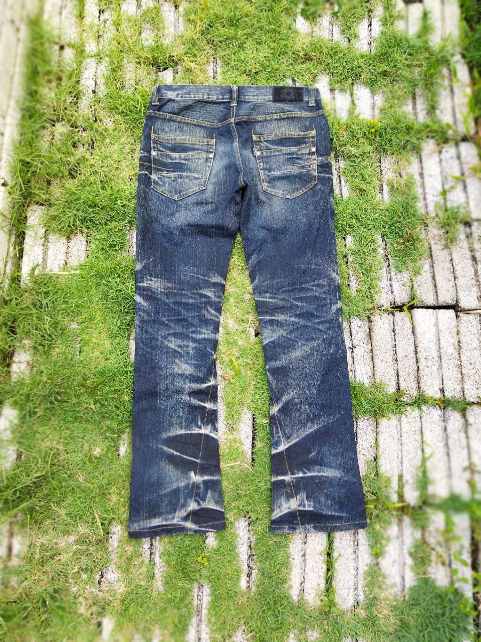 Tornado Mart Vintage Tornado Mart Japan Distressed Flared Jeans Size US 34 / EU 50 - 8 Thumbnail
