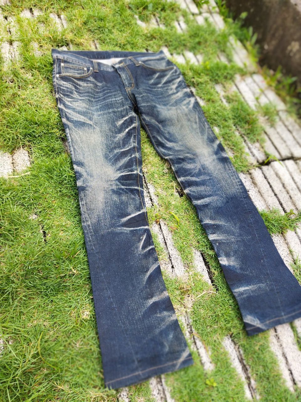 Tornado Mart Vintage Tornado Mart Japan Distressed Flared Jeans Size US 34 / EU 50 - 3 Thumbnail