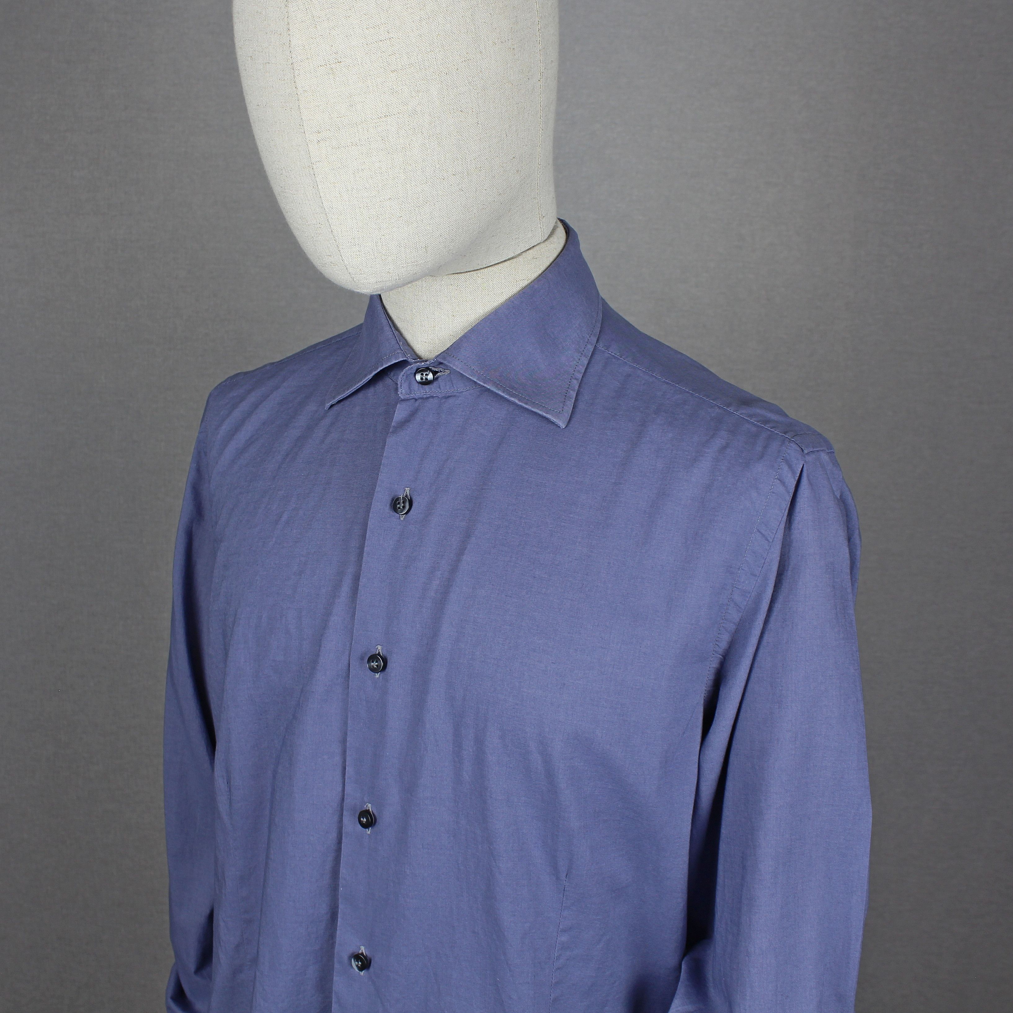 Balmain Balmain Longsleeve Shirt Slim Size 15 3/4 / 40 M Size US M / EU 48-50 / 2 - 2 Thumbnail