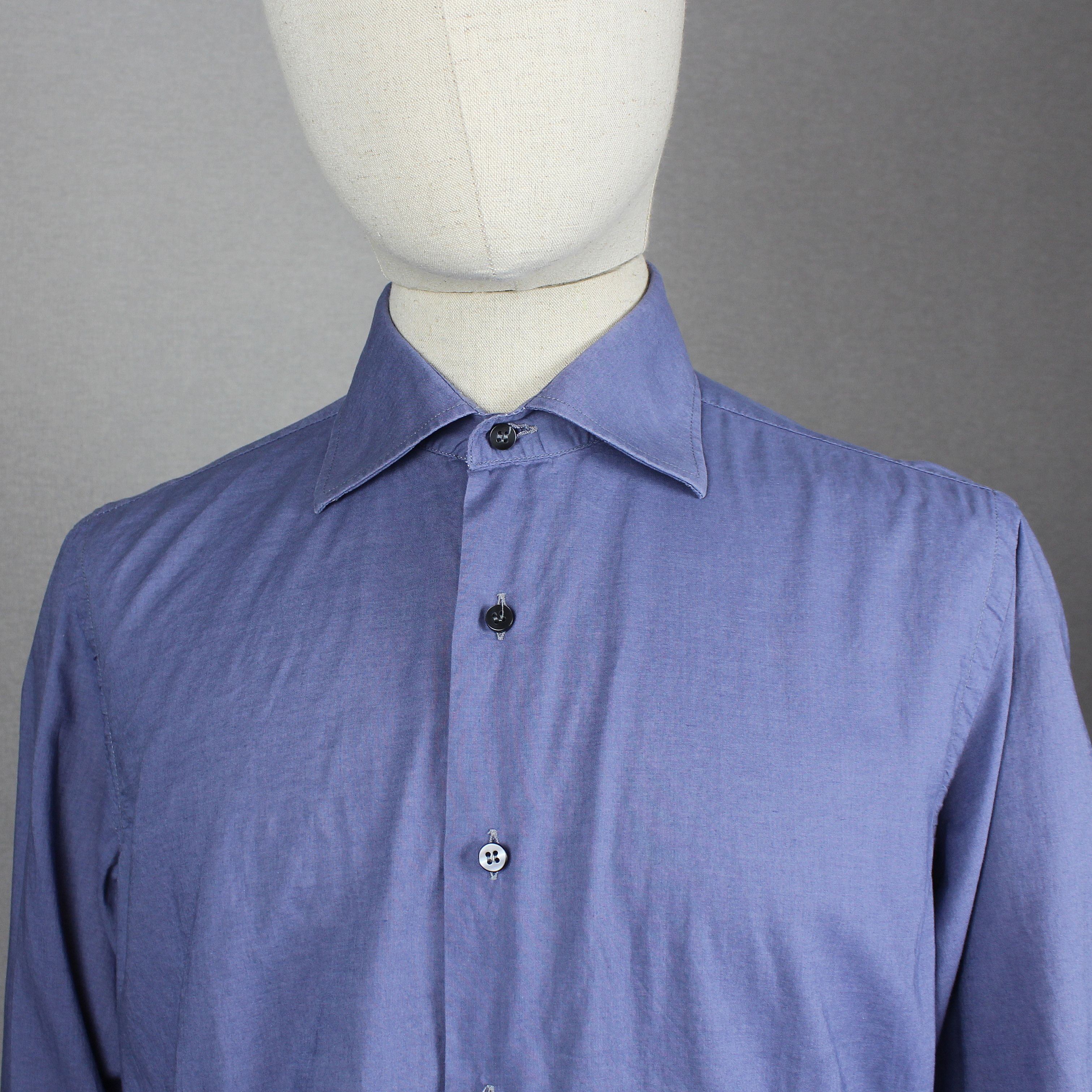 Balmain Balmain Longsleeve Shirt Slim Size 15 3/4 / 40 M Size US M / EU 48-50 / 2 - 4 Thumbnail