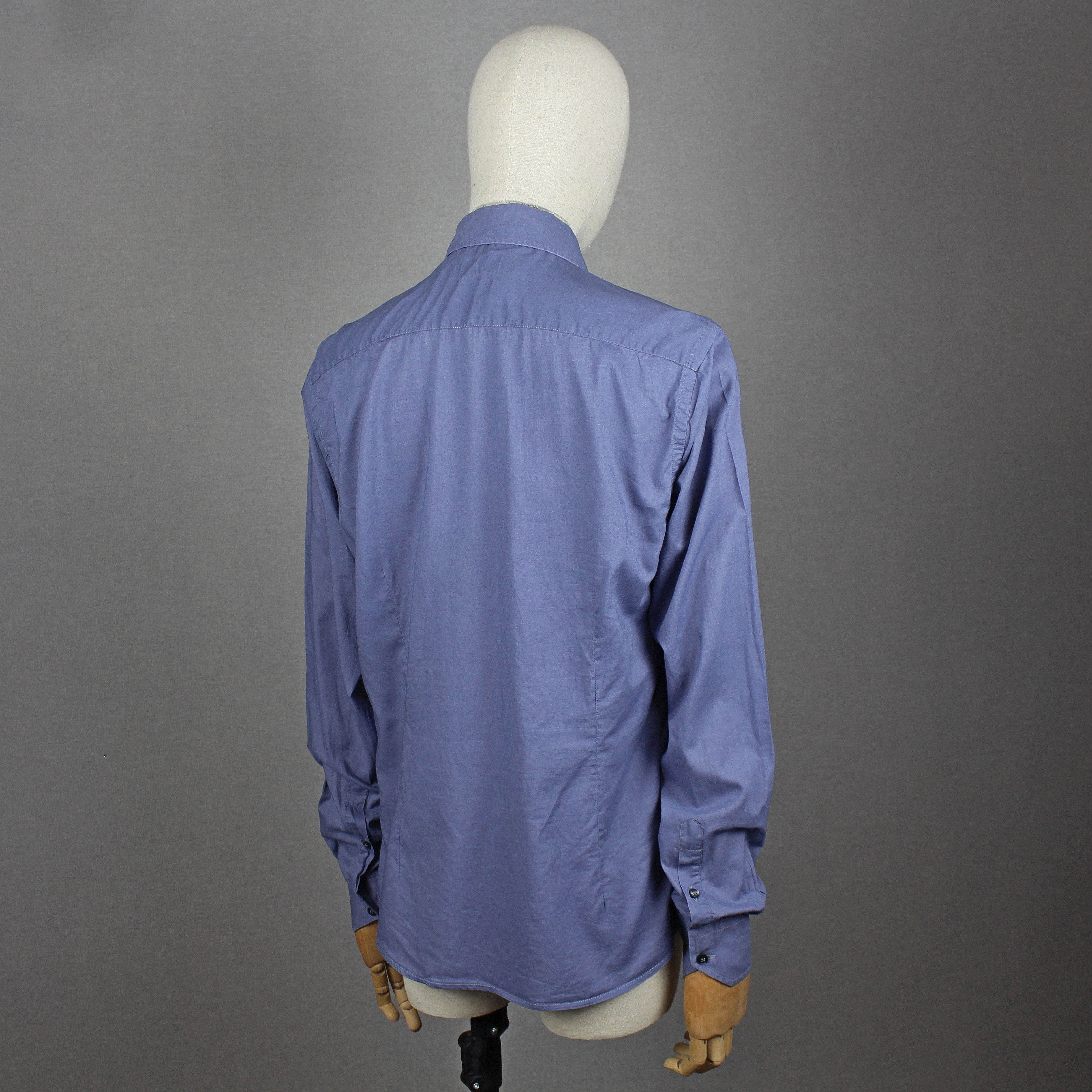 Balmain Balmain Longsleeve Shirt Slim Size 15 3/4 / 40 M Size US M / EU 48-50 / 2 - 3 Thumbnail