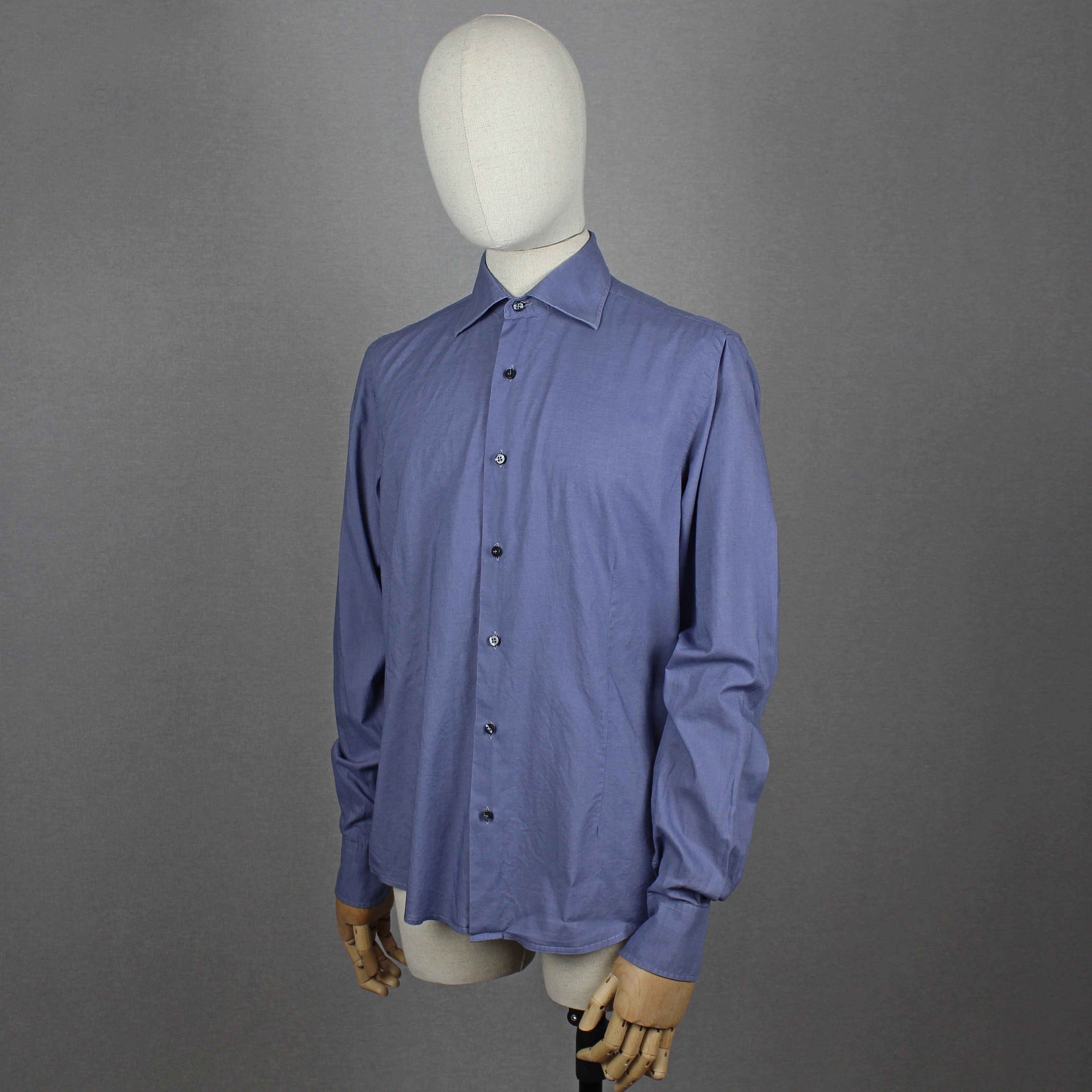 Balmain Balmain Longsleeve Shirt Slim Size 15 3/4 / 40 M Size US M / EU 48-50 / 2 - 1 Thumbnail