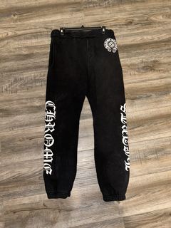 Chrome Hearts Sweatpants Black | Grailed