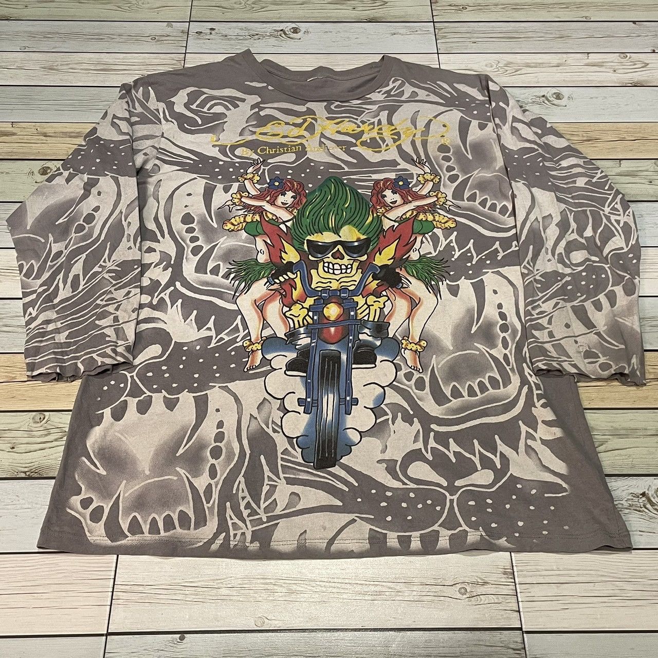Rare Ed Hardy Y2K Affliction Style Longsleeve