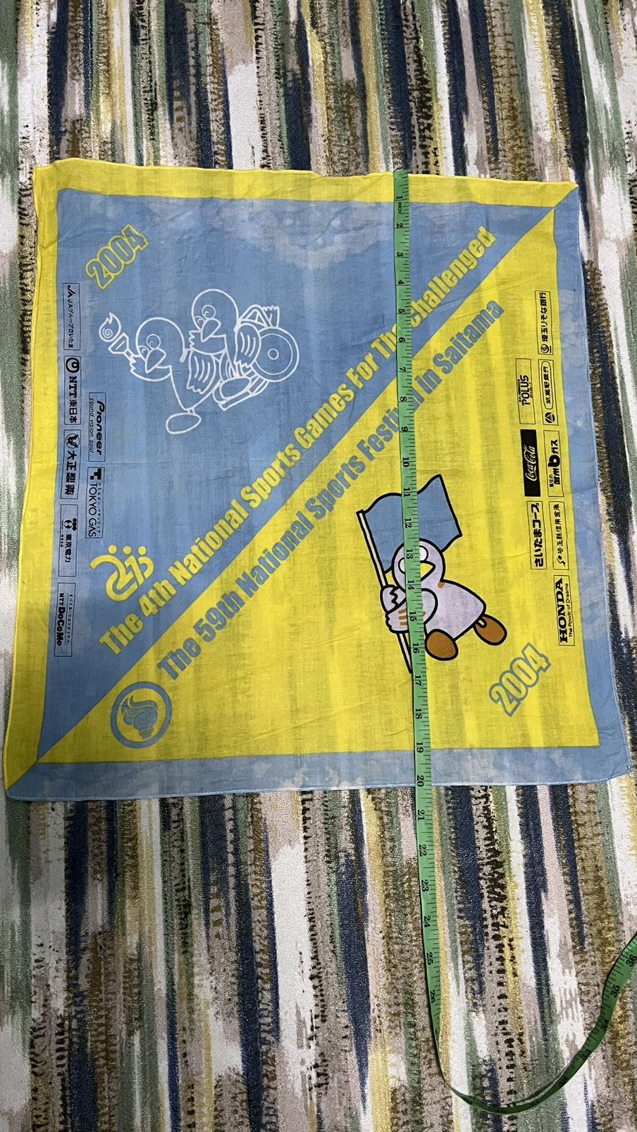Honda Vintage HONDA Handkerchief Neckerchief Bandana Size ONE SIZE - 4 Thumbnail