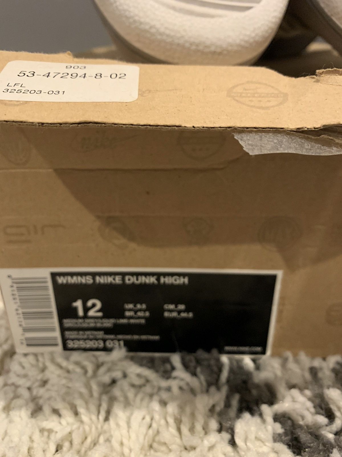 Nike Nike Dunk High “Liquid Lime” 2008 Size US 10.5 / EU 43-44 - 8 Thumbnail