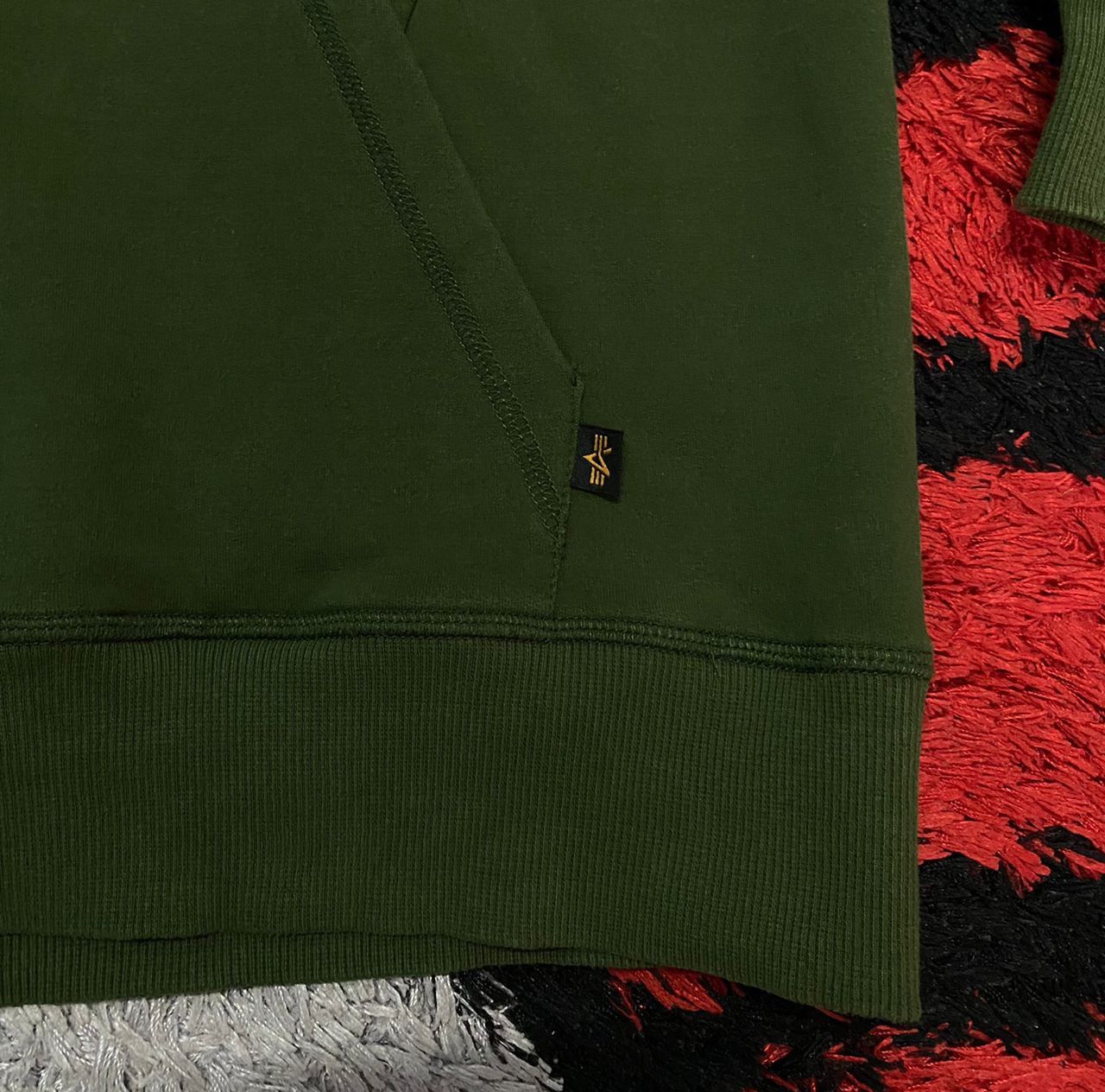 Alpha Industries ALPHA INDUSTRIES Half Zipper Hoodie Size US L / EU 52-54 / 3 - 9 Thumbnail