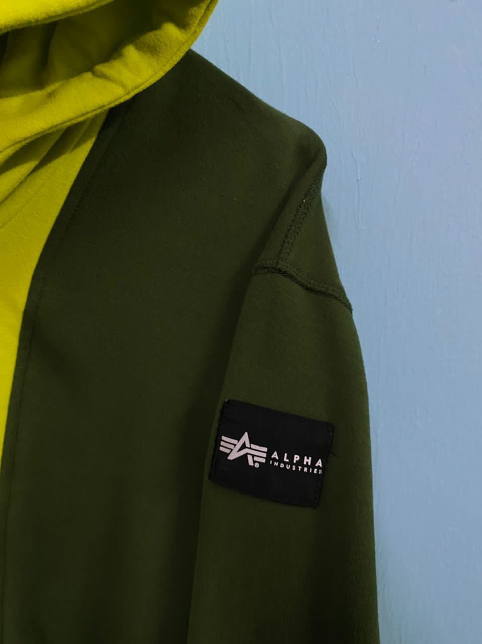 Alpha Industries ALPHA INDUSTRIES Half Zipper Hoodie Size US L / EU 52-54 / 3 - 3 Thumbnail
