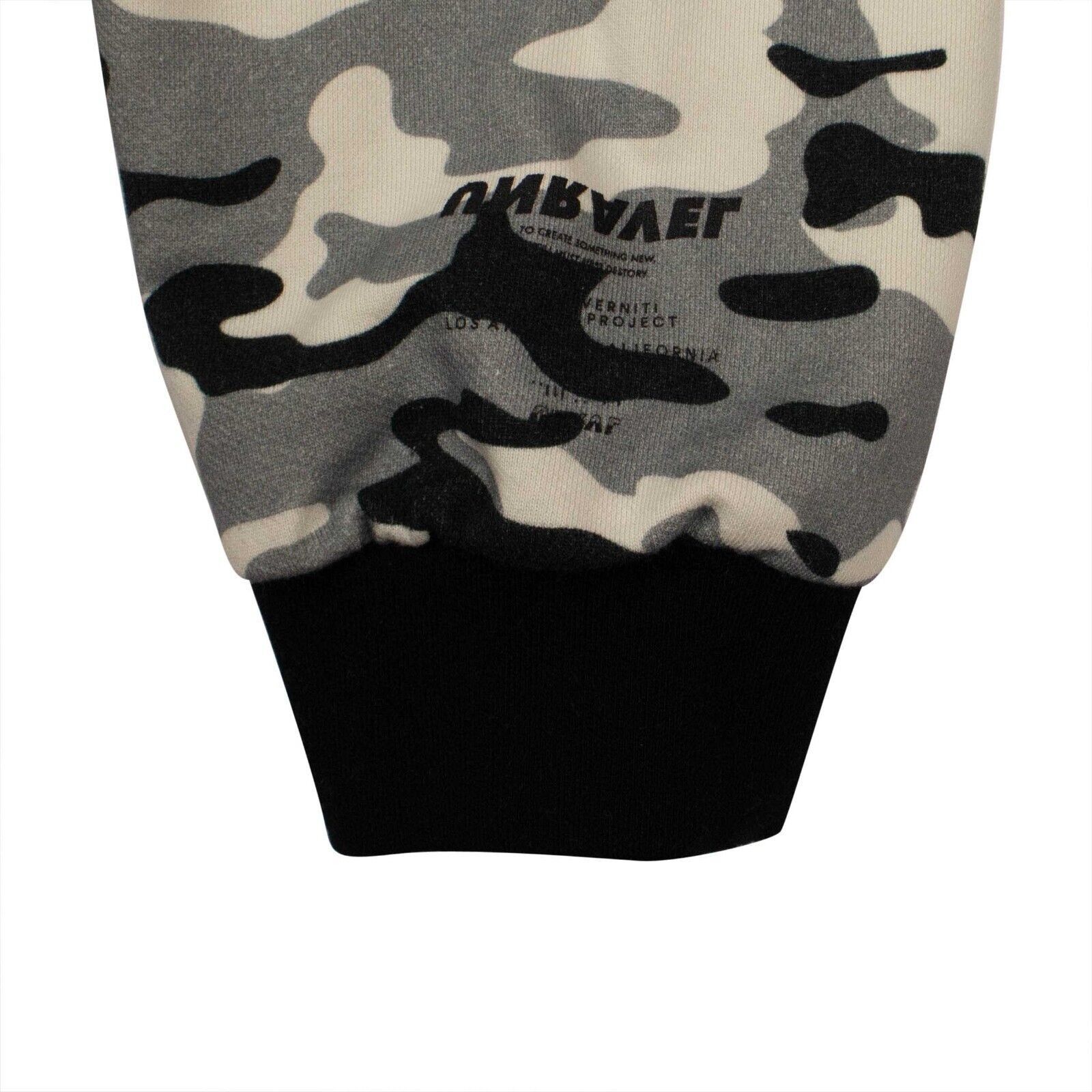 Unravel Project Grey Multi Camo Terry Rev Zip Hoodie Size XL Size US XL / EU 56 / 4 - 3 Thumbnail