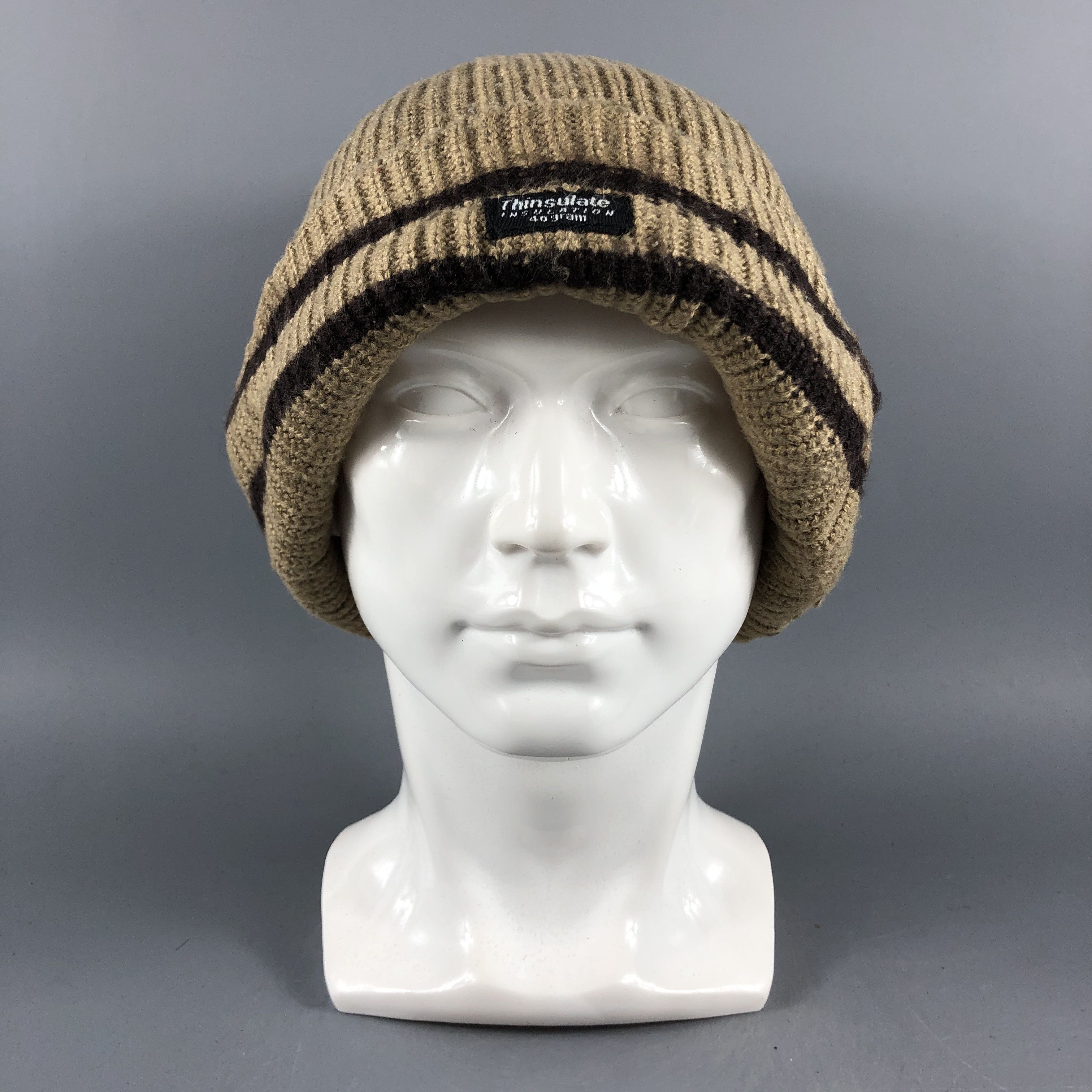 image of Thinsulate Beanie Snow Hat Snow Cap -B1704, Men's