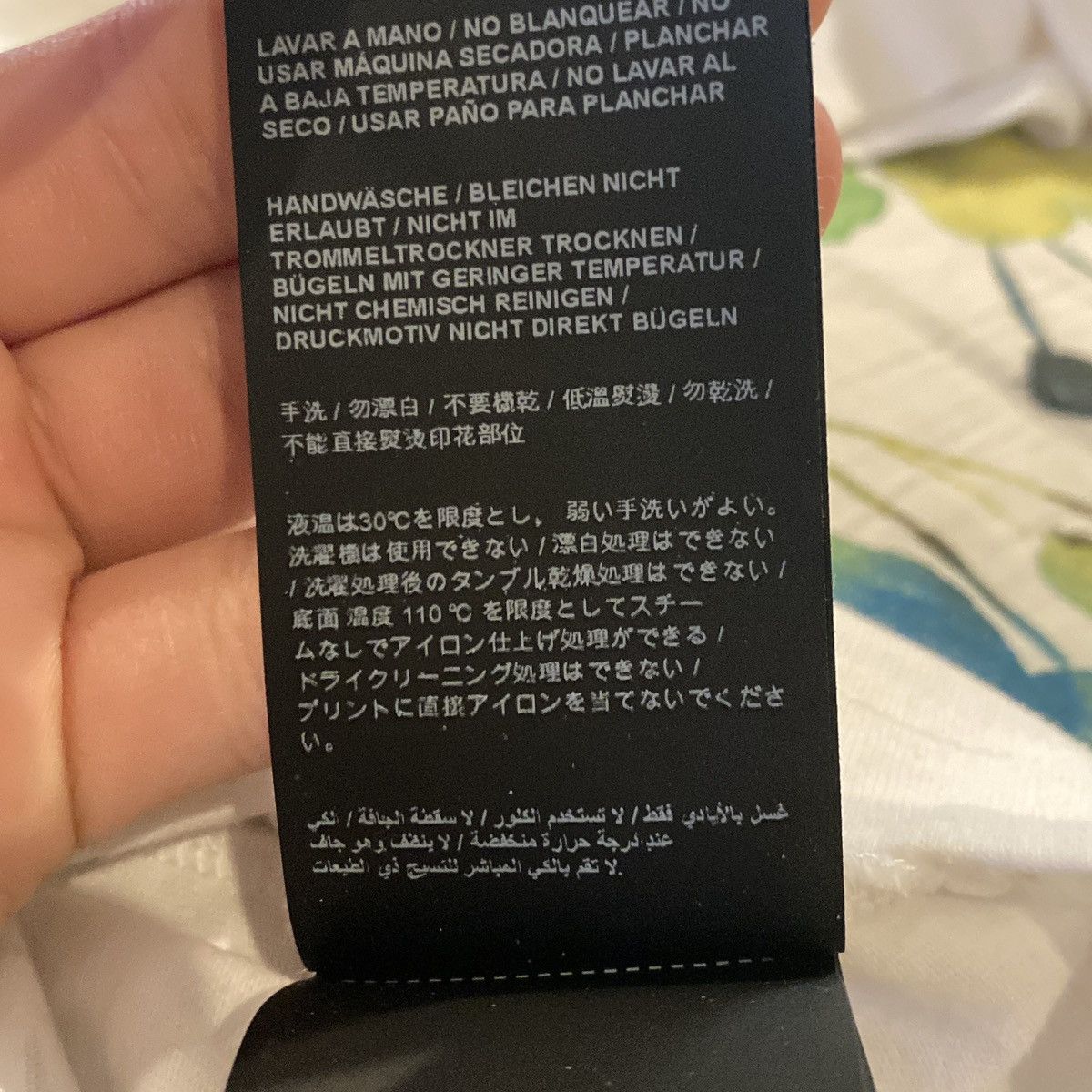 Palm Angels Palm Angels Racing Tee (White) Size US S / EU 44-46 / 1 - 6 Thumbnail