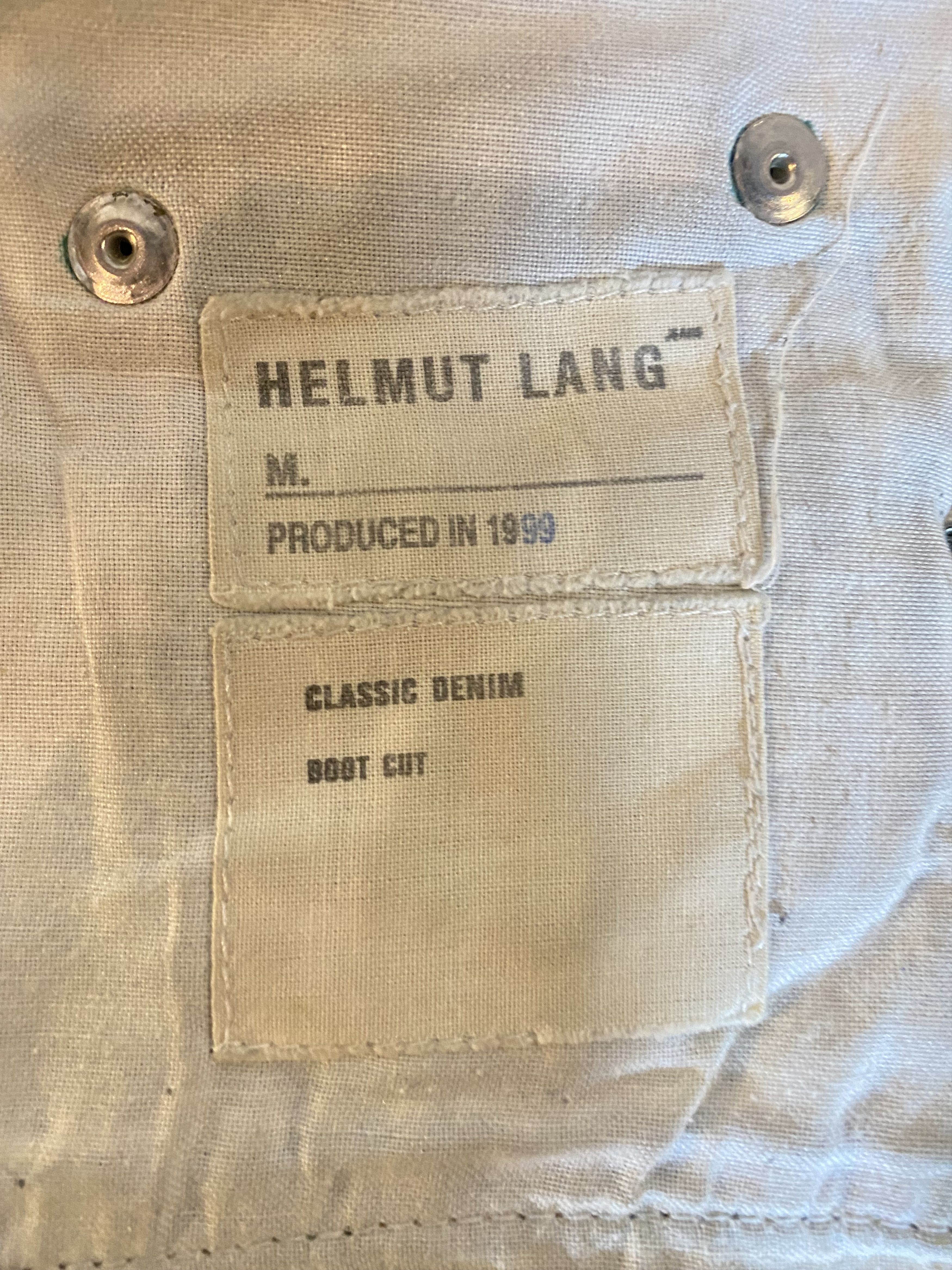 Helmut Lang 1999 Helmut Lang Jeans Size US 34 / EU 50 - 3 Thumbnail