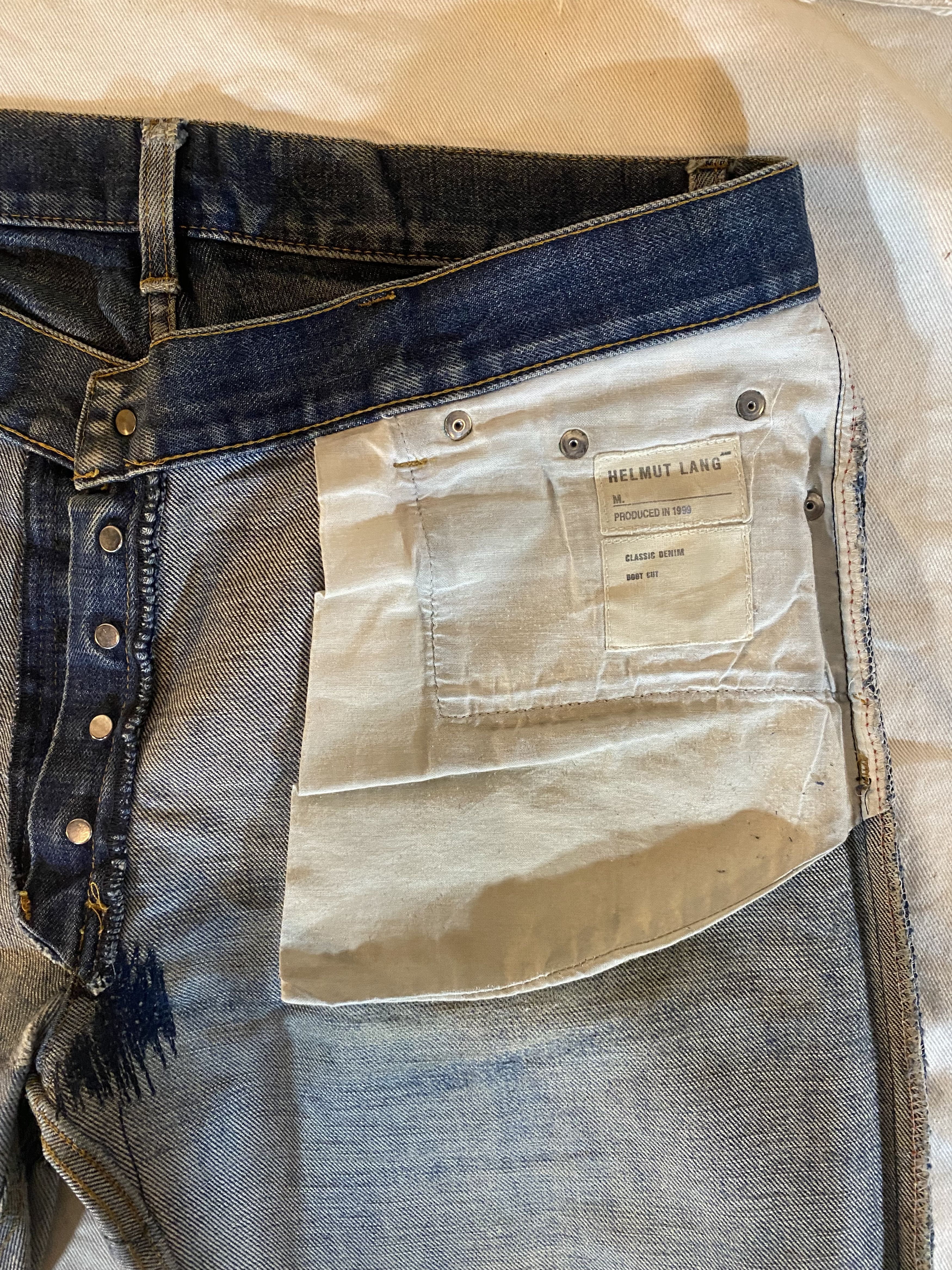 Helmut Lang 1999 Helmut Lang Jeans Size US 34 / EU 50 - 15 Thumbnail
