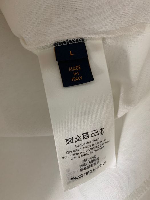 Auth Louis Vuitton Men's 22A LV Flower Tapestry Print T-shirt