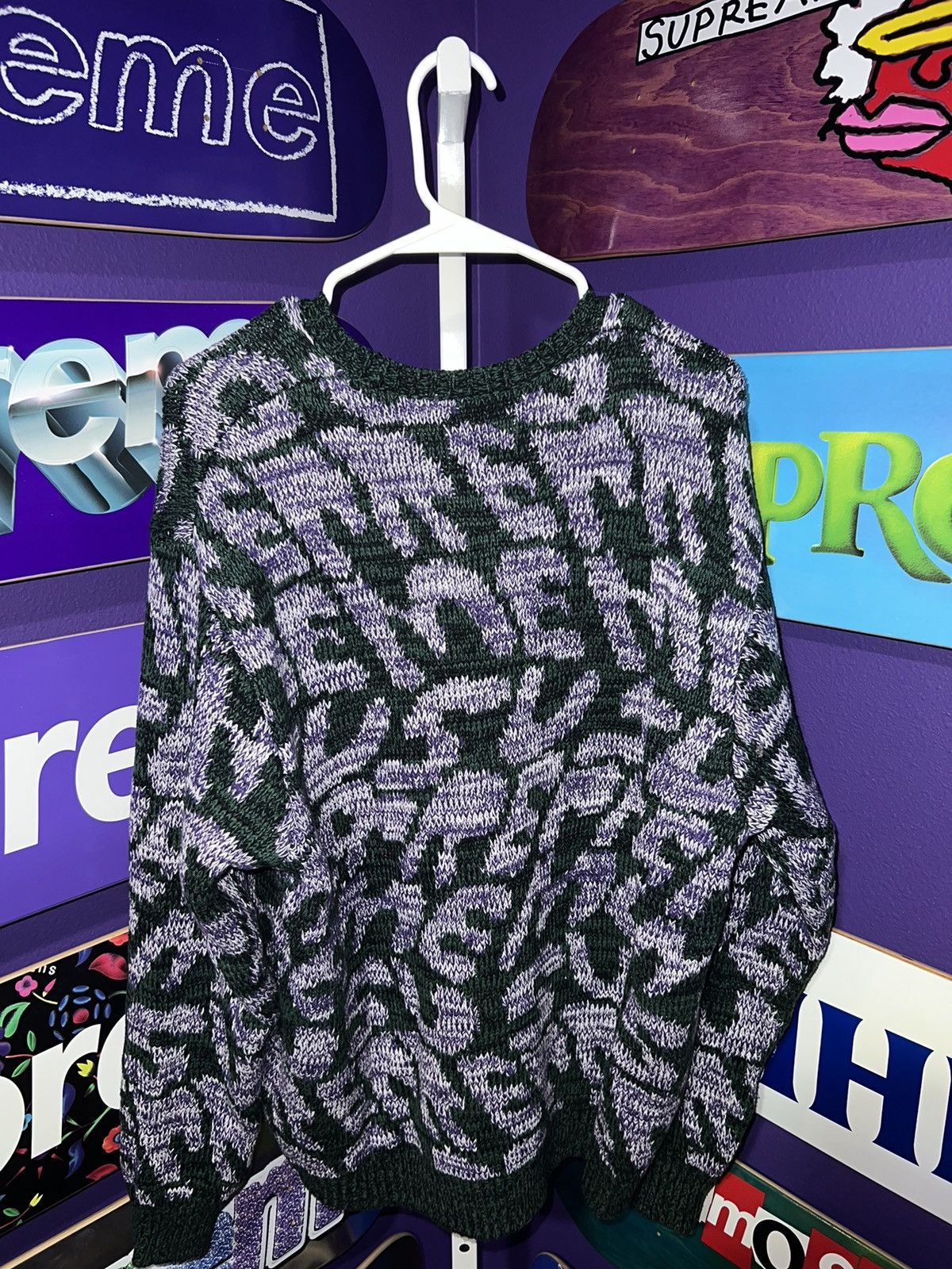 Supreme Supreme Stacked Sweater | Grailed