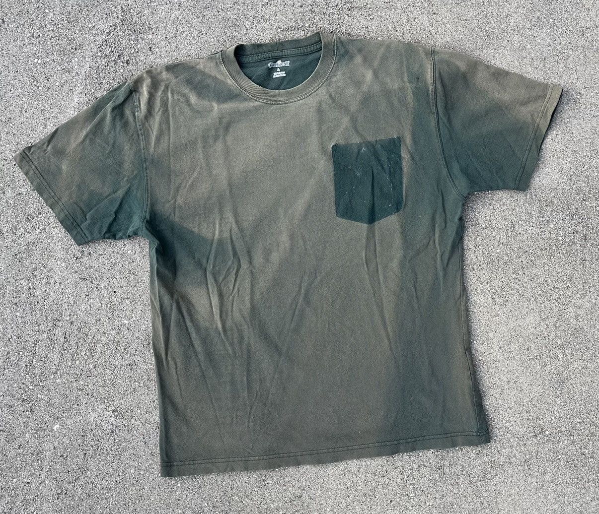 Other Custom Carhartt T-Shirt Sun Fade Thrashed Distressed Pocket Size US L / EU 52-54 / 3 - 1 Thumbnail