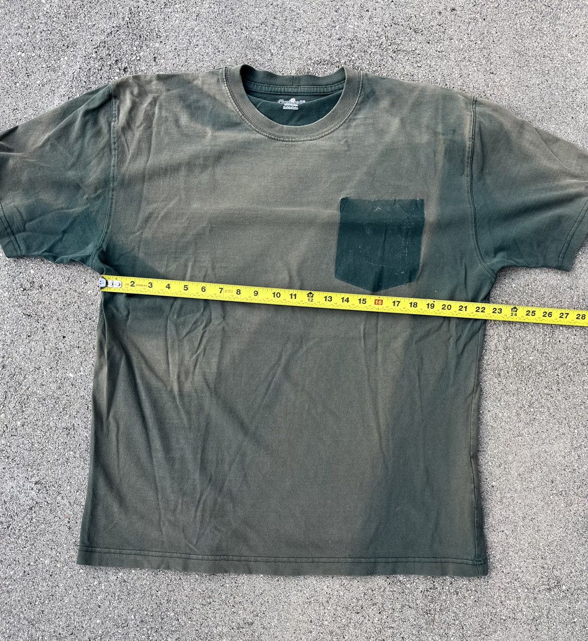 Other Custom Carhartt T-Shirt Sun Fade Thrashed Distressed Pocket Size US L / EU 52-54 / 3 - 3 Thumbnail