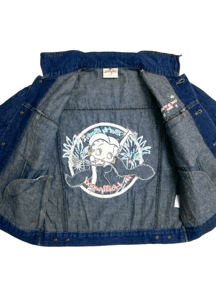 Universal Studios 2003 Universal Studios™️ Betty Boop cropped denim jacket Size M / US 6-8 / IT 42-44 - 3 Thumbnail