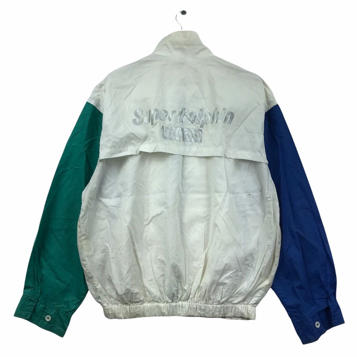 Vintage HINO SUPER DOLPHIN Profia Racing Bomber Windbreaker Jacket Size US XL / EU 56 / 4 - 7 Thumbnail
