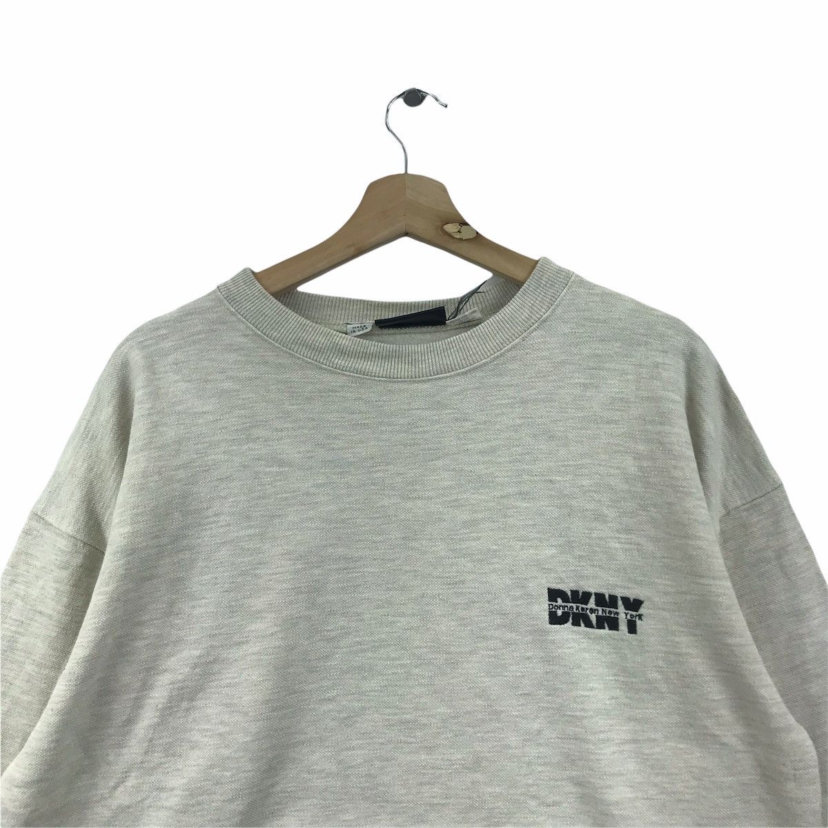 DKNY DKNY DONNA KARAN New York Black Grey Sweatshirt Size US M / EU 48-50 / 2 - 2 Thumbnail