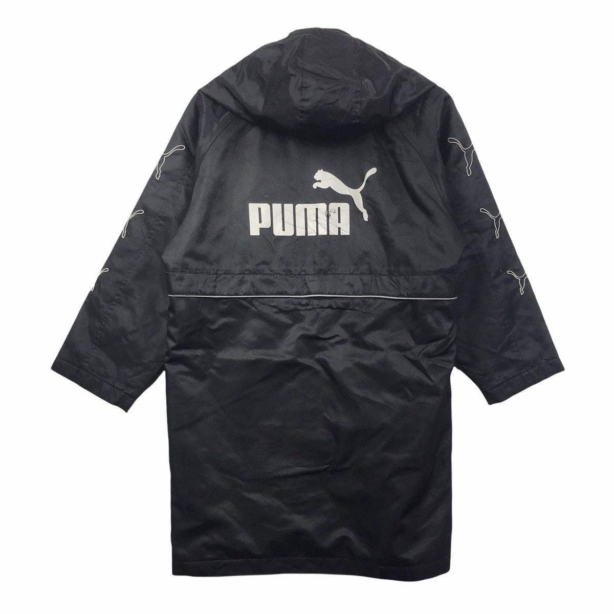 Puma PUMA SPORTSWEAR Side Tape Parka Hoodie Jacket Size US L / EU 52-54 / 3 - 8 Thumbnail