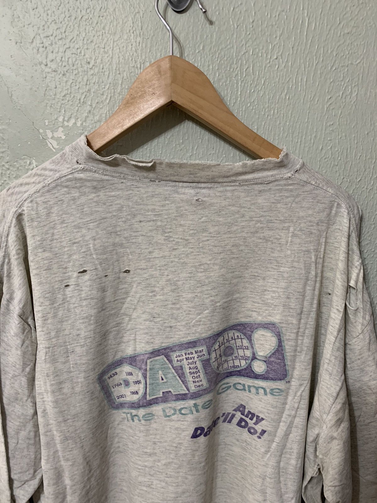 Vintage Vintage Minnesota Lottery Loon Thrashed Longsleeve Size US XL / EU 56 / 4 - 10 Thumbnail