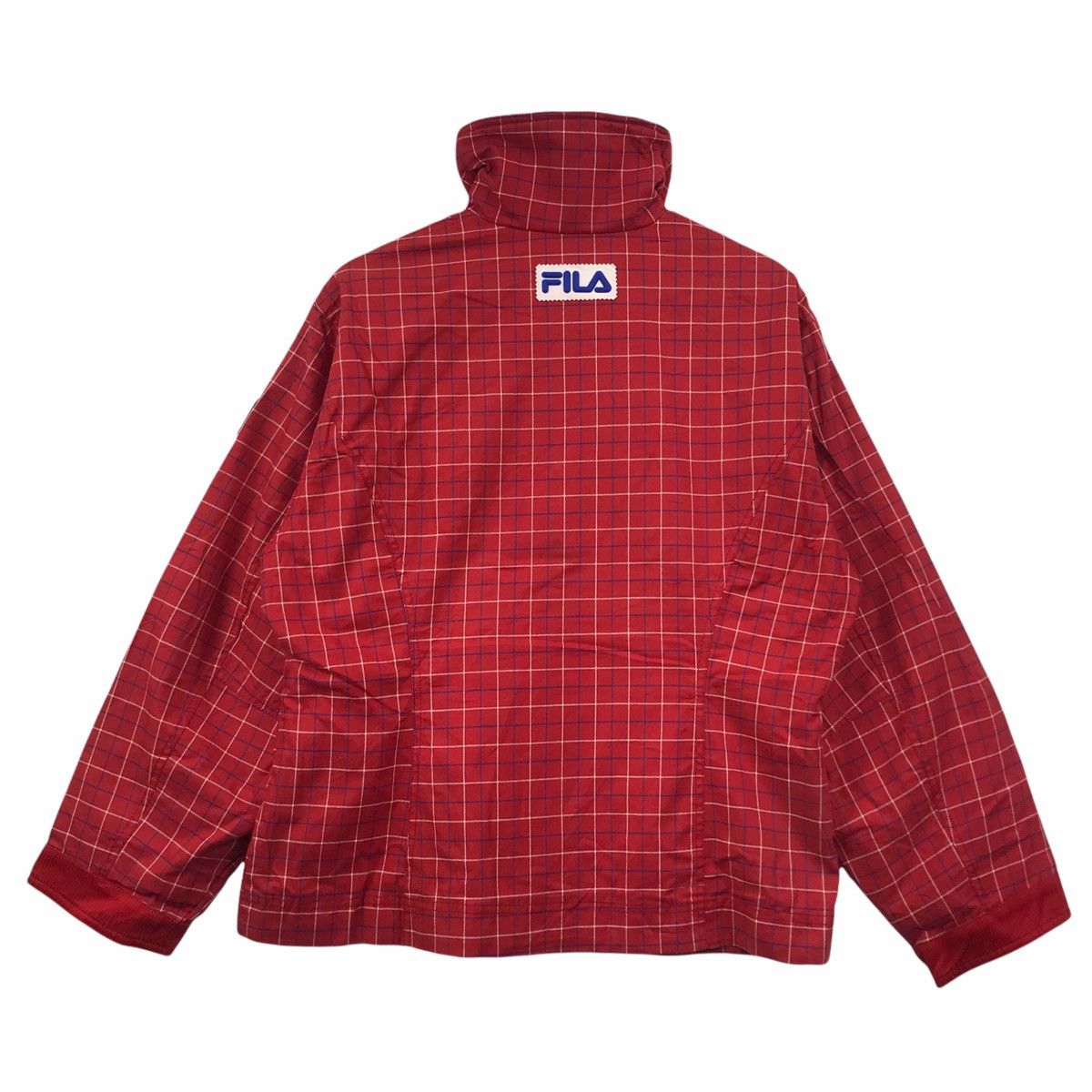 Fila Vintage FILA INTERNATIONAL SPORTS Check Tartan Bomber Jacket Size US L / EU 52-54 / 3 - 9 Thumbnail