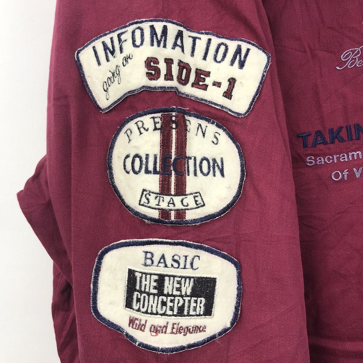 Vintage HILL CROP PRINCETONE Song Index Reversible Bomber Jacket Size US M / EU 48-50 / 2 - 5 Thumbnail