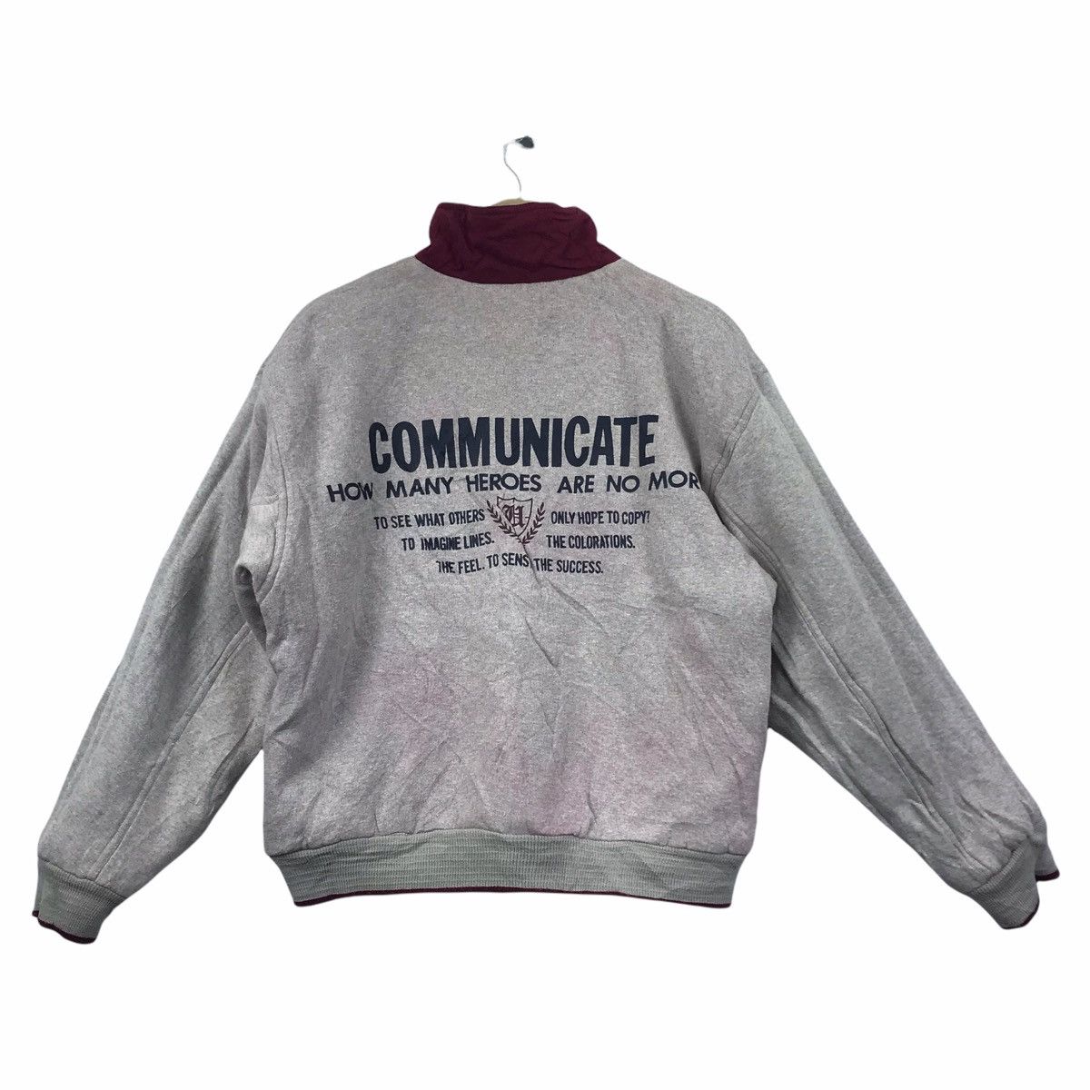 Vintage HILL CROP PRINCETONE Song Index Reversible Bomber Jacket Size US M / EU 48-50 / 2 - 8 Thumbnail