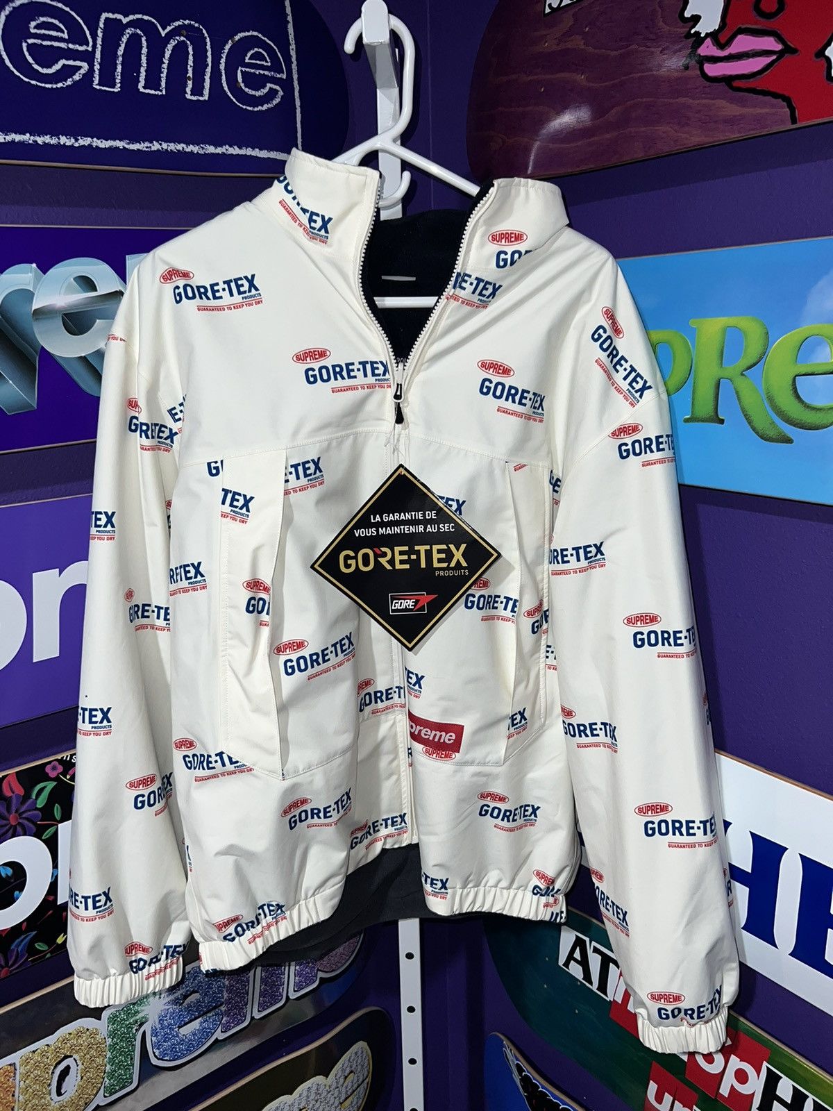 Supreme Supreme GORE-TEX Reversible Polartec Lined Jacket | Grailed